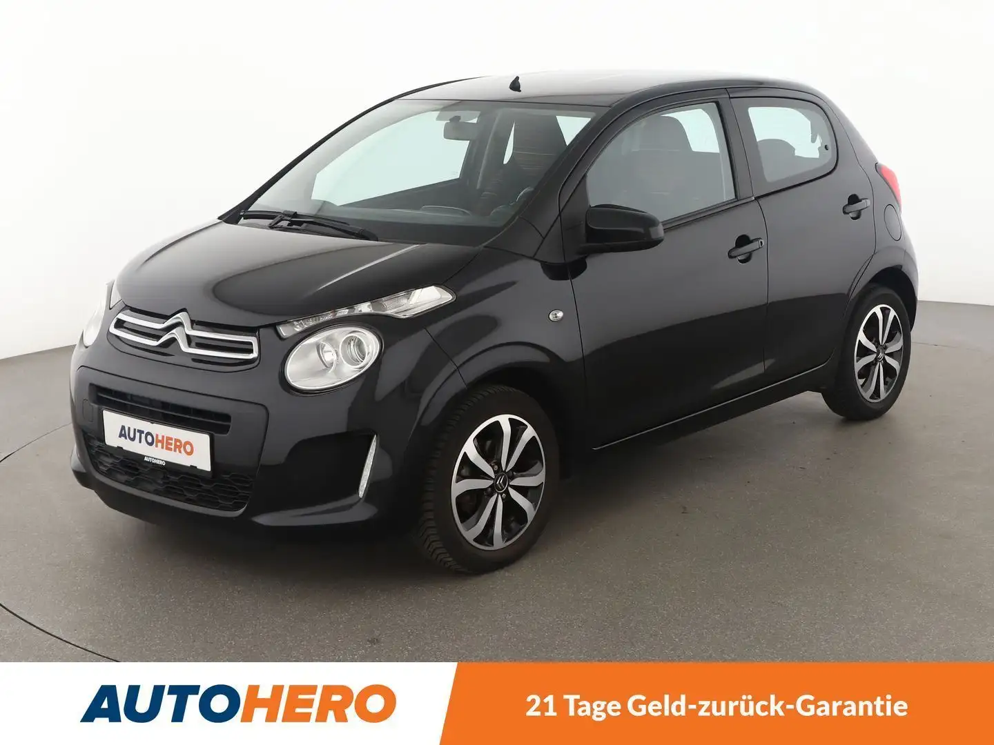 Citroen C1 1.0 VTi Feel *LIMITER*ALU*KLIMA*DAB*TOUCH* Schwarz - 1