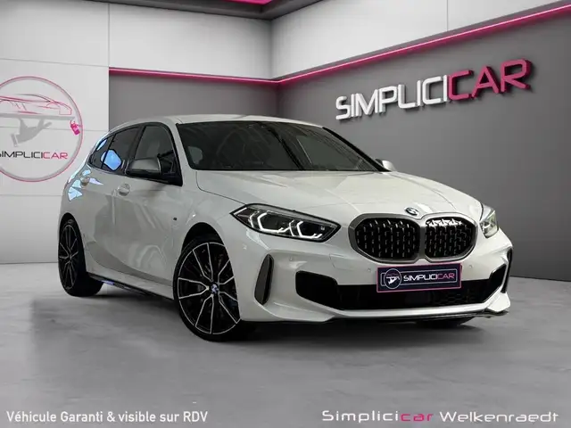 BMW 135 M135iXAS Carplay, 19", CUIR, SG CHFF + VOLANT CHFF