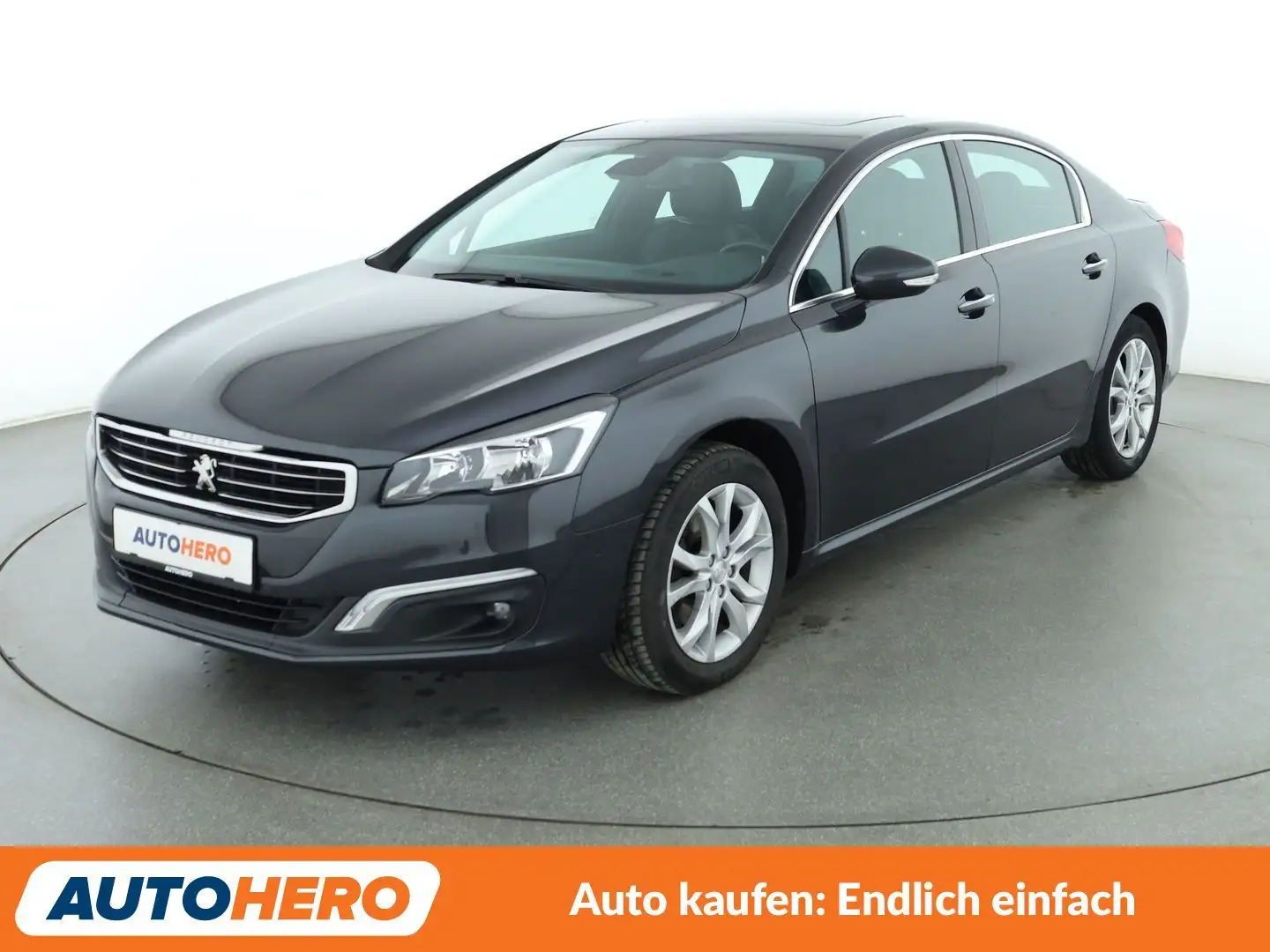 Peugeot 508 1.6 THP Allure*NAVI*CAM*HEAD-UP* Schwarz - 1