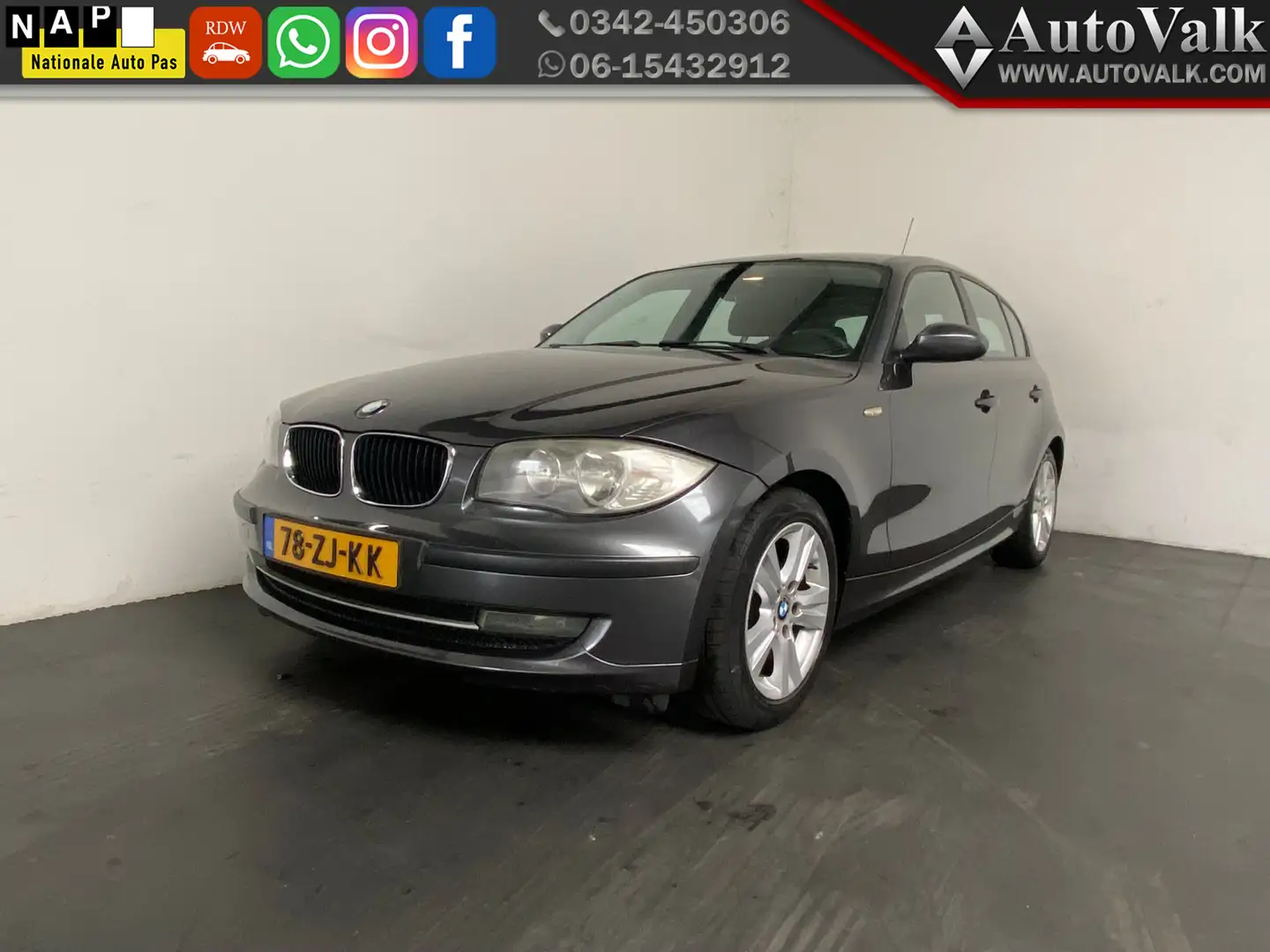 BMW 116 1-serie 116i Business Line. Airco. Cruise! Grey - 1