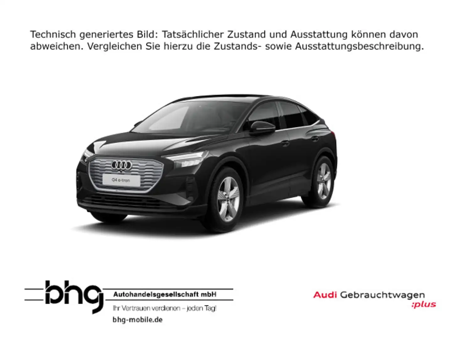 Audi Q4 e-tron 40 Sportback Pano Navi AssistPlus Kame Schwarz - 1