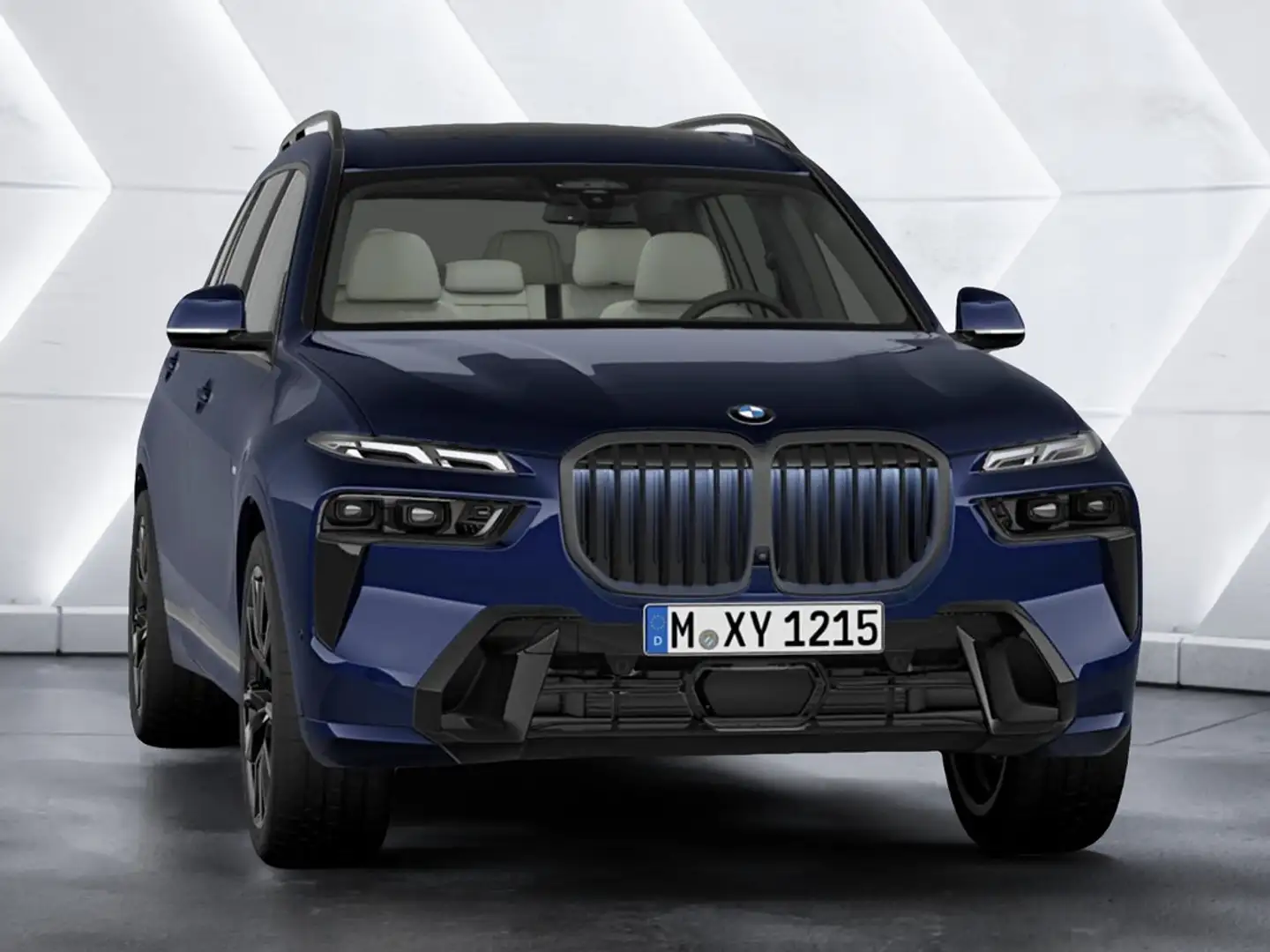 BMW X7 xDrive 40d M-Sport STANDHZ LED PANO 360° Blau - 2