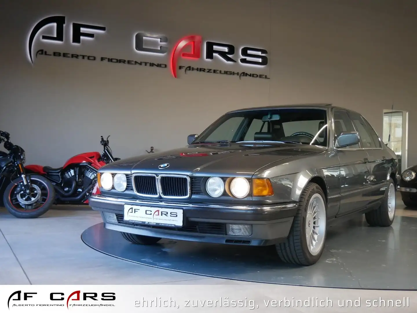 BMW 750 i Automatik 17" Alpina, Gutachten 1-Top Zustand Grau - 2