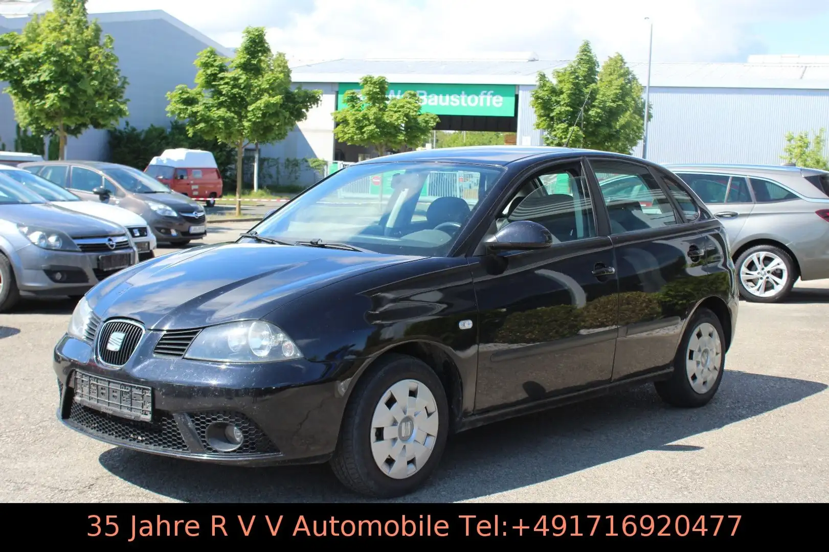 SEAT Ibiza 1.4 Comfort Edition, Klima, TÜV neu Schwarz - 1