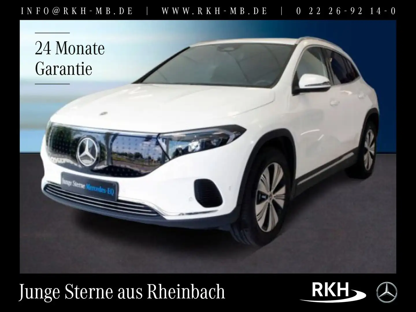 Mercedes-Benz EQA 300 EQA 300 4M Progr./Winter-P./RÜ-KA/Navi/Klima/LED Weiß - 1
