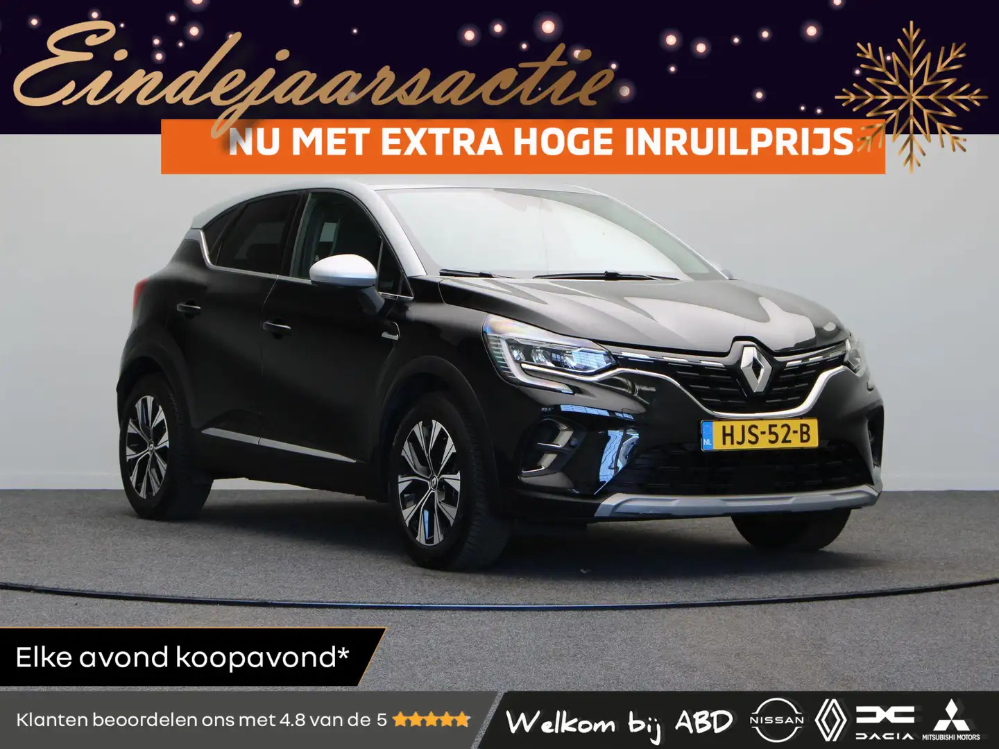 Renault Captur E-Tech full hybrid 145pk techno | Achteruitrijcame Schwarz - 1