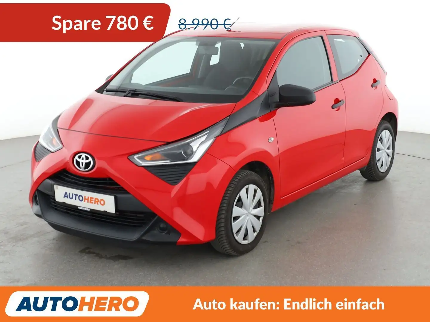 Toyota Aygo 1.0-VVT-i X*KLIMA*GARANTIE* Rot - 1