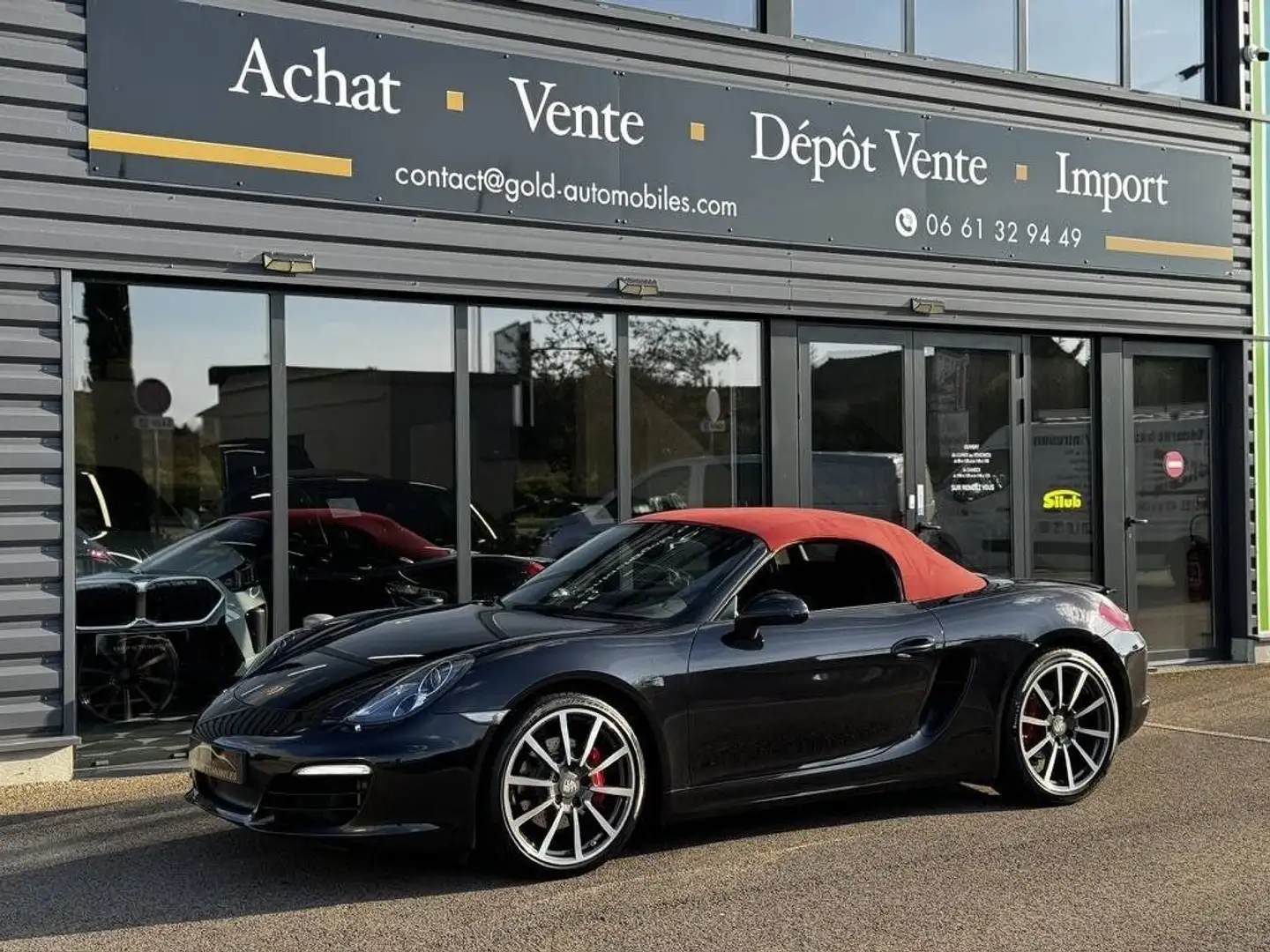 Porsche Boxster III (981) 3.4 315ch S PDK Czarny - 1