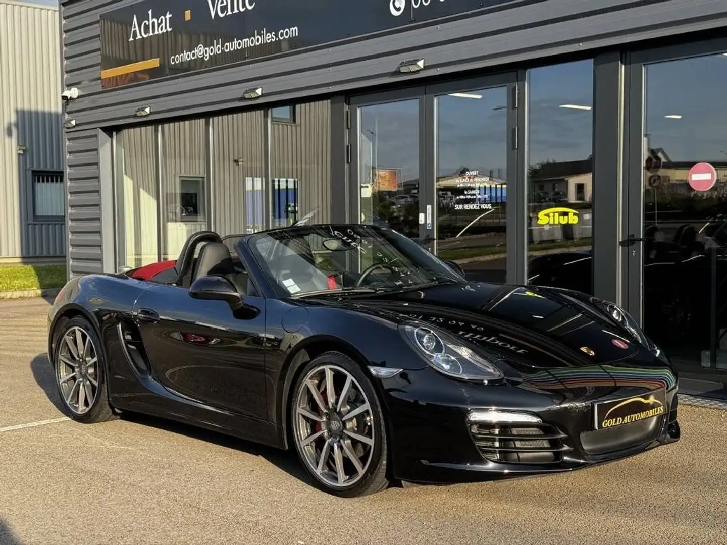 Porsche Boxster III (981) 3.4 315ch S PDK Czarny - 2