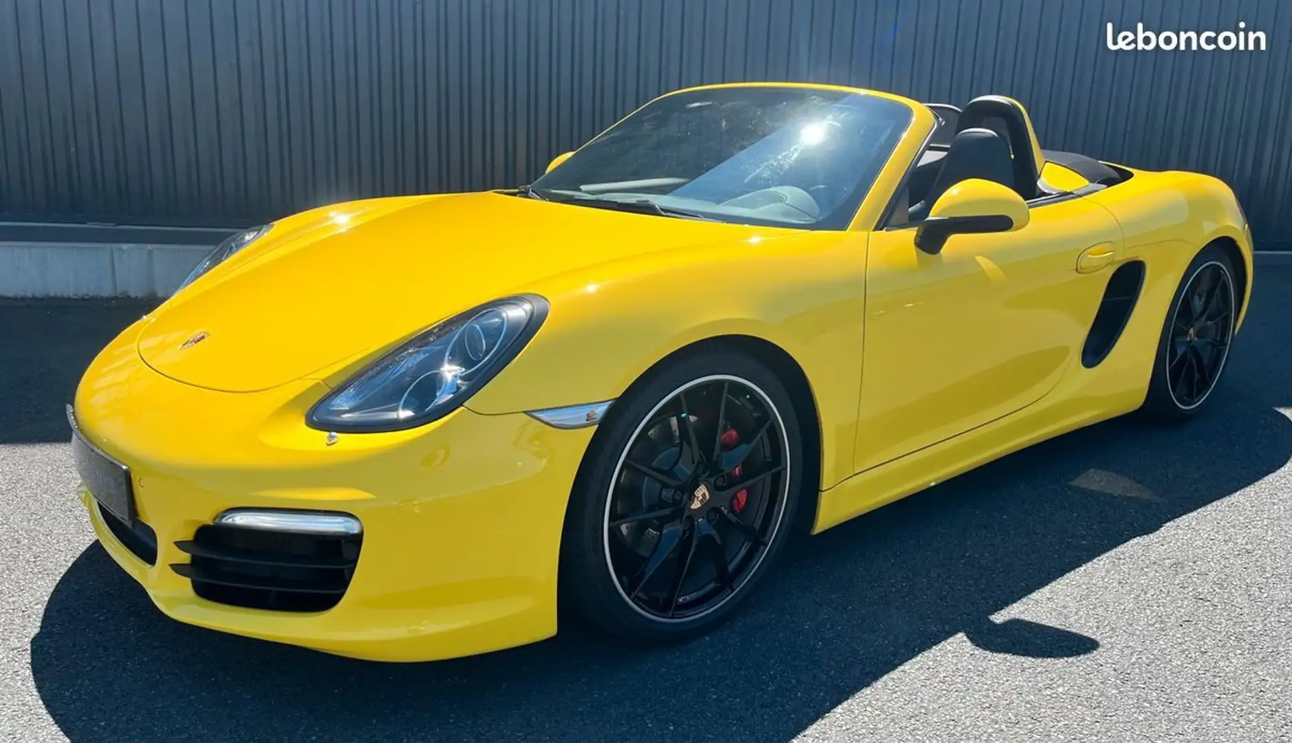 Porsche Boxster 981 S PDK Žlutá - 1