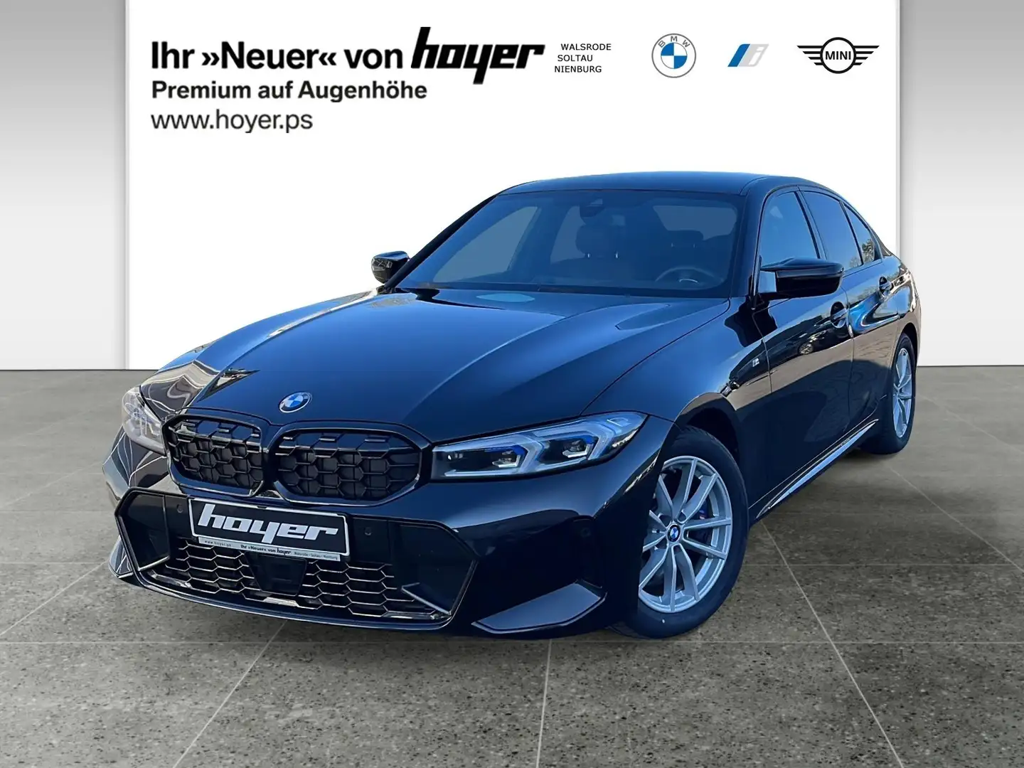 BMW 340 M340d xDrive Limousine HiFi DAB LED RFK Shz PDC Schwarz - 1
