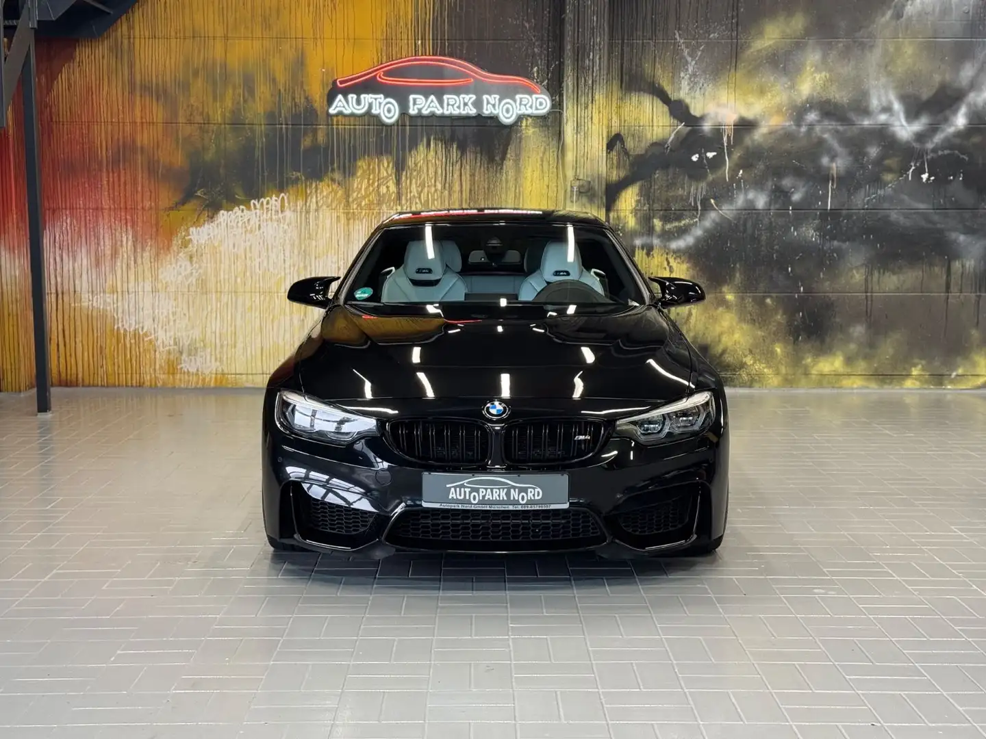 BMW M4 DKG Cabrio~HEAD-UP~ KAMERA~HARMAN&KARDON~LED Schwarz - 2