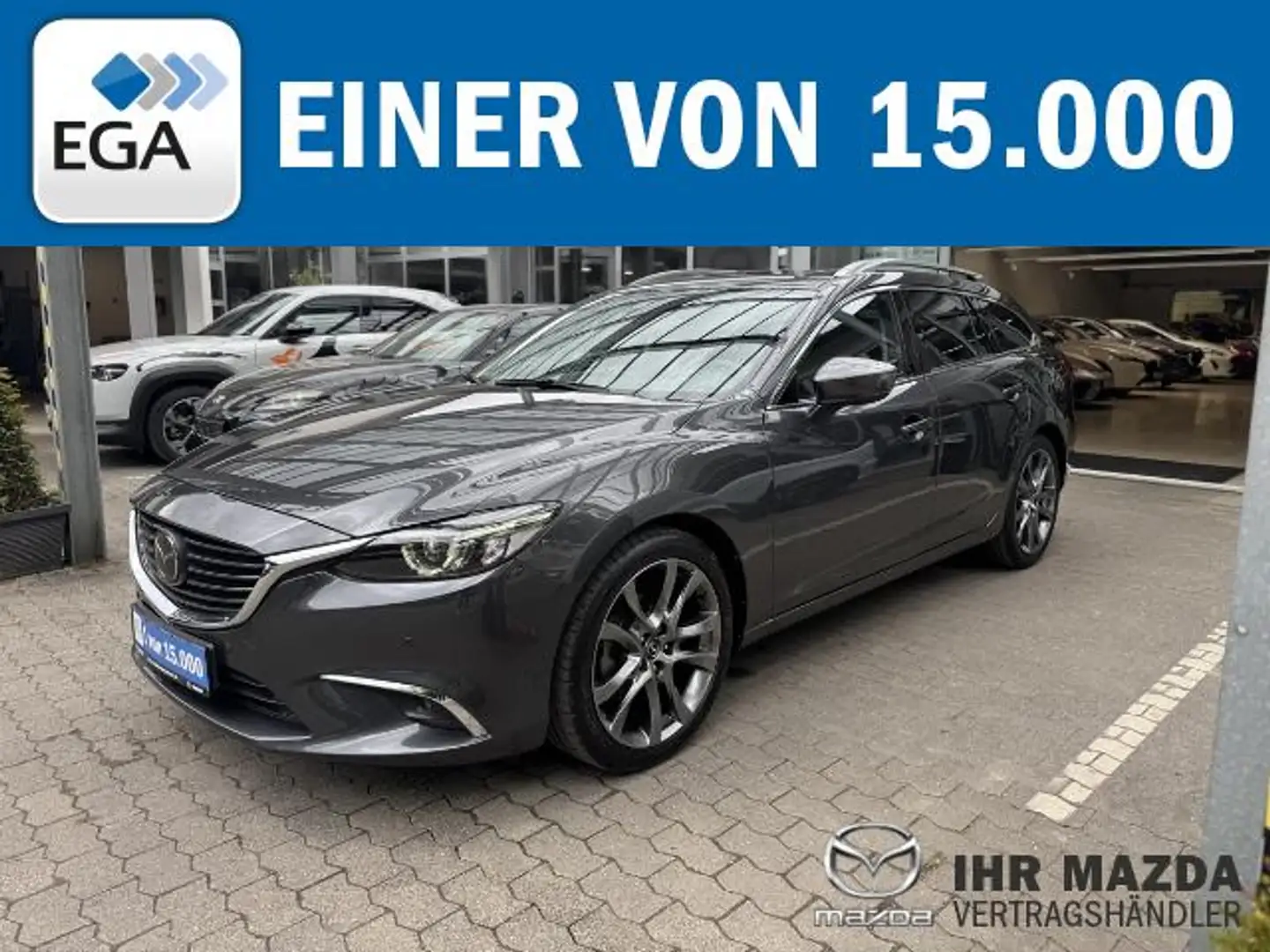 Mazda 6 2.5L 192PS Nakama Intense - AHK, Bose, Leder, Schi Grau - 1