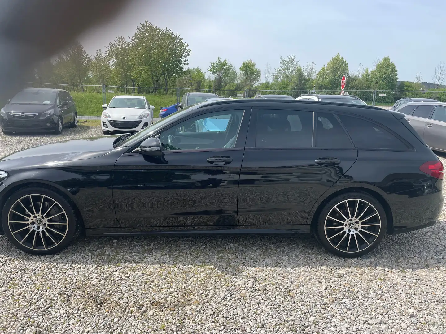 Mercedes-Benz C 250 d T 4MATIC AMG Line Aut.+ NEU PICKERL 2/20274MONAT Schwarz - 2