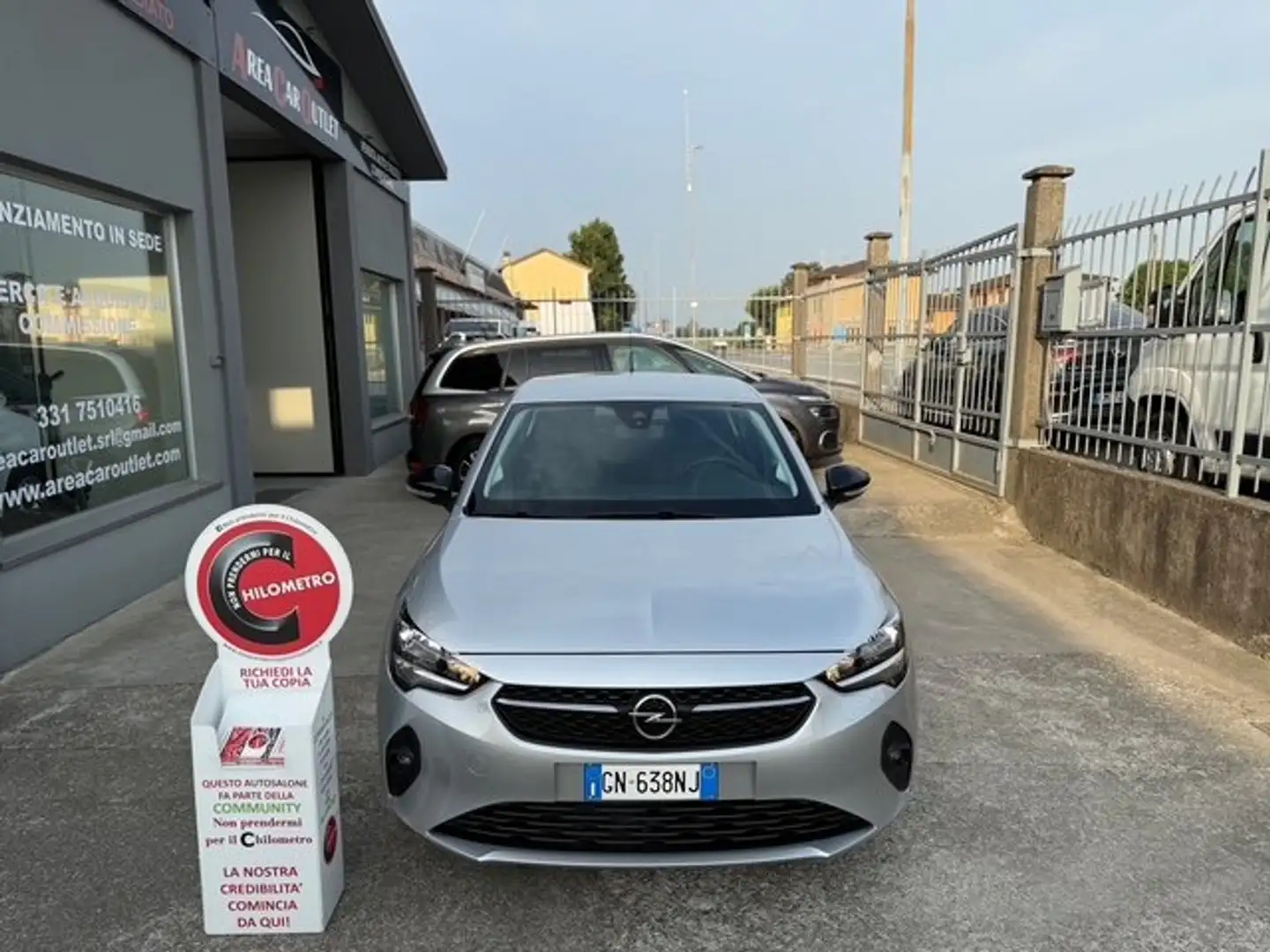 Opel Corsa 1.2 75cv Edition MT5*2023*KM 19.882*NEOPATENTATI Silber - 2