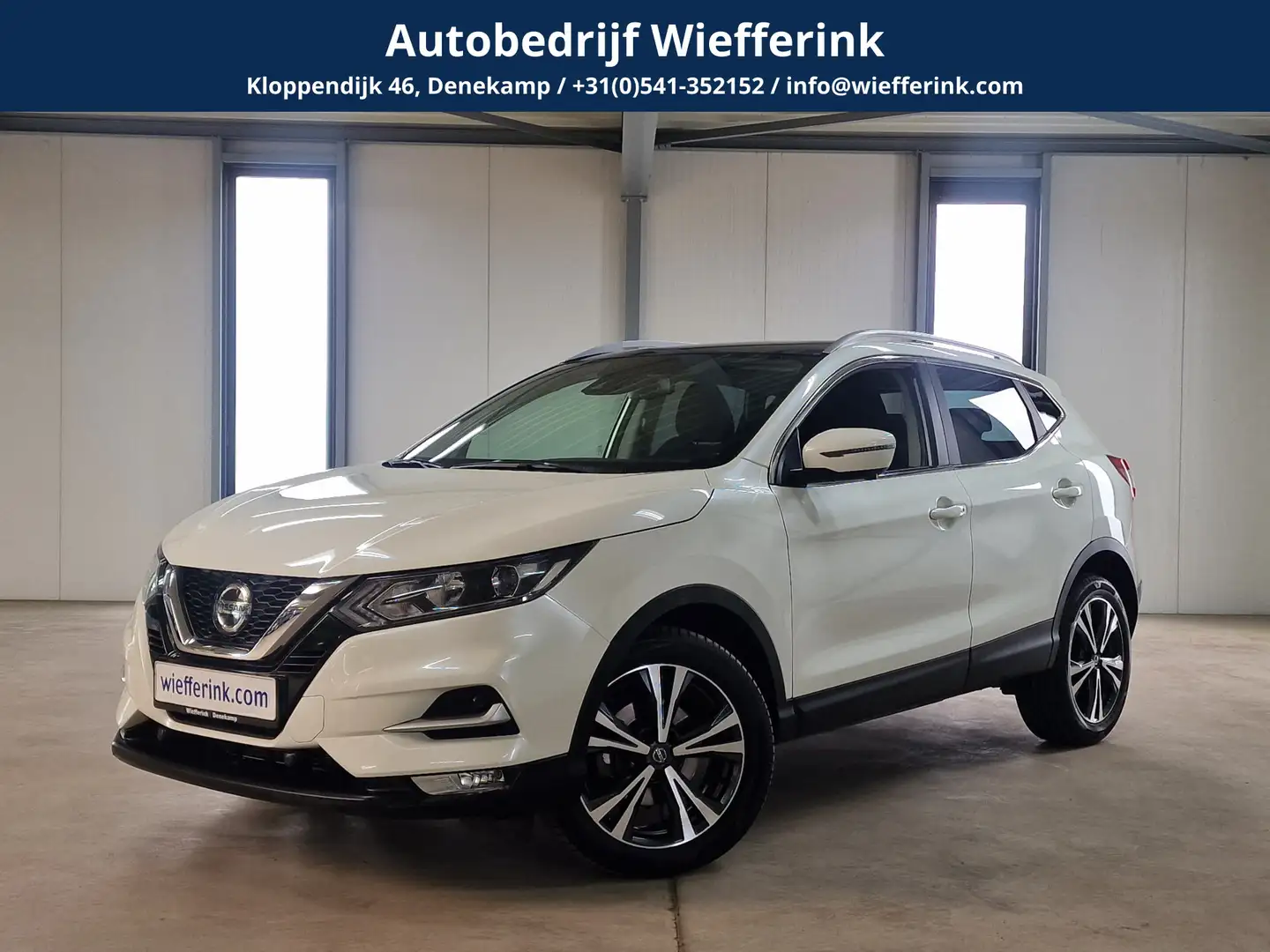 Nissan Qashqai 1.2 N-Connecta Automaat | Ecc | Camera | Pano | Tr Wit - 1