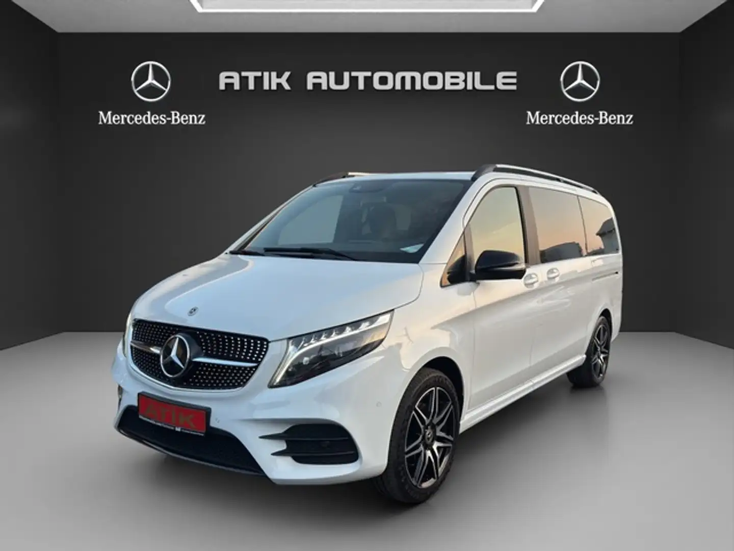 Mercedes-Benz V 250 d EDITION LANG AMG ILS R.CAM TOTWINKEL Blanc - 1