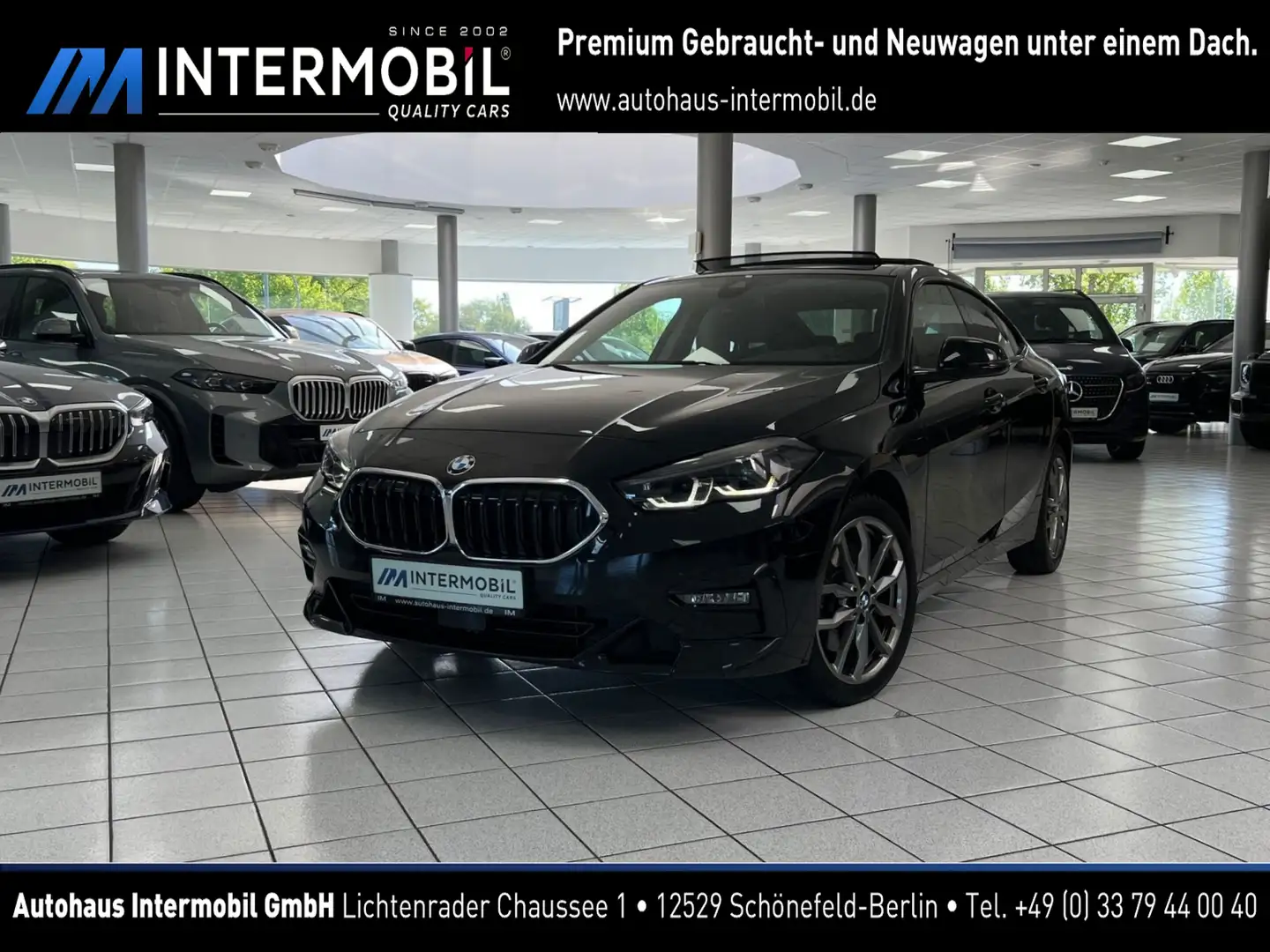 BMW 220 d Sport-Line PANO*KAM*SHADOW*DAB* Schwarz - 1