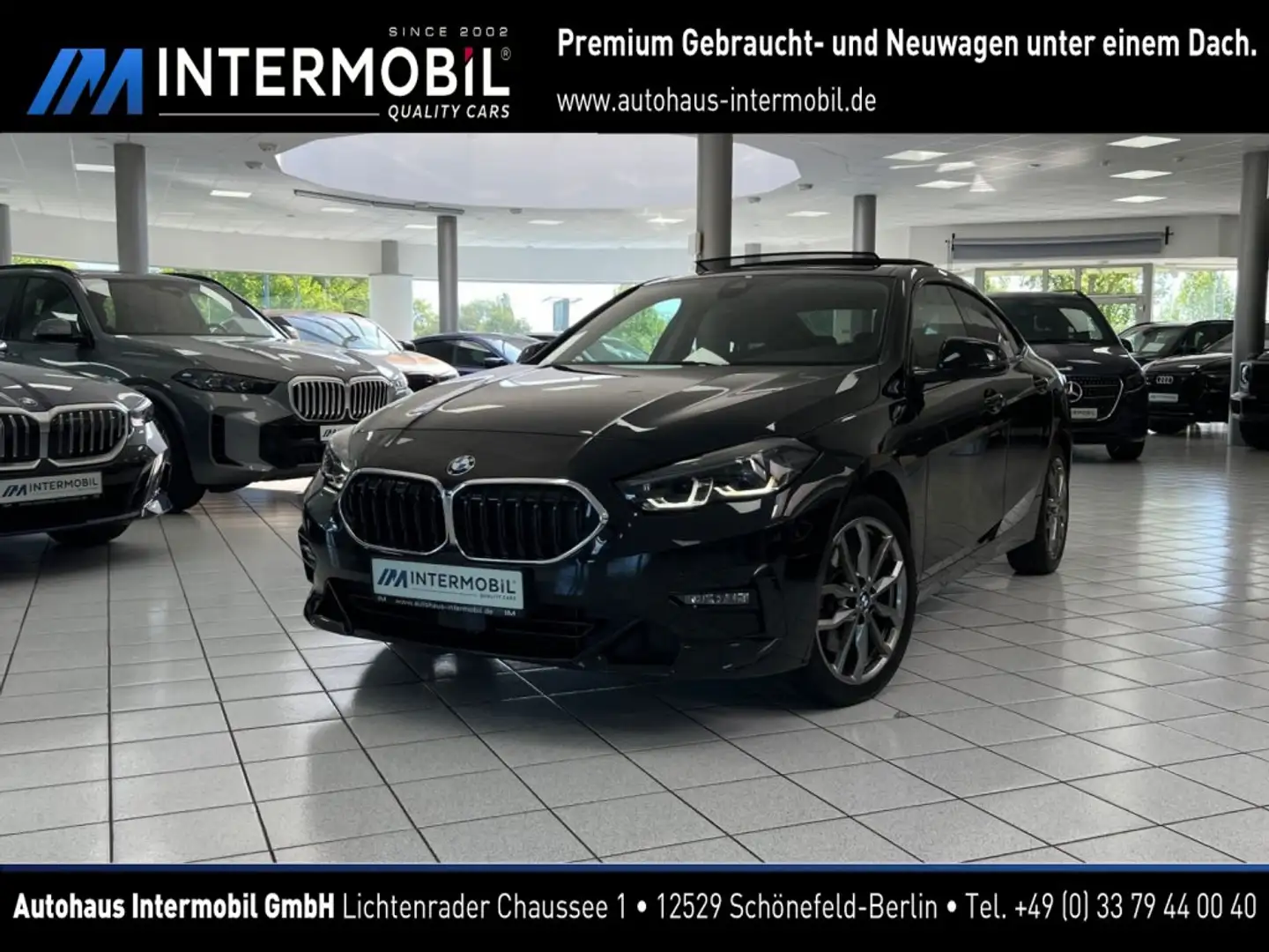 BMW 220 d Sport-Line PANO*KAM*SHADOW*DAB* Schwarz - 1