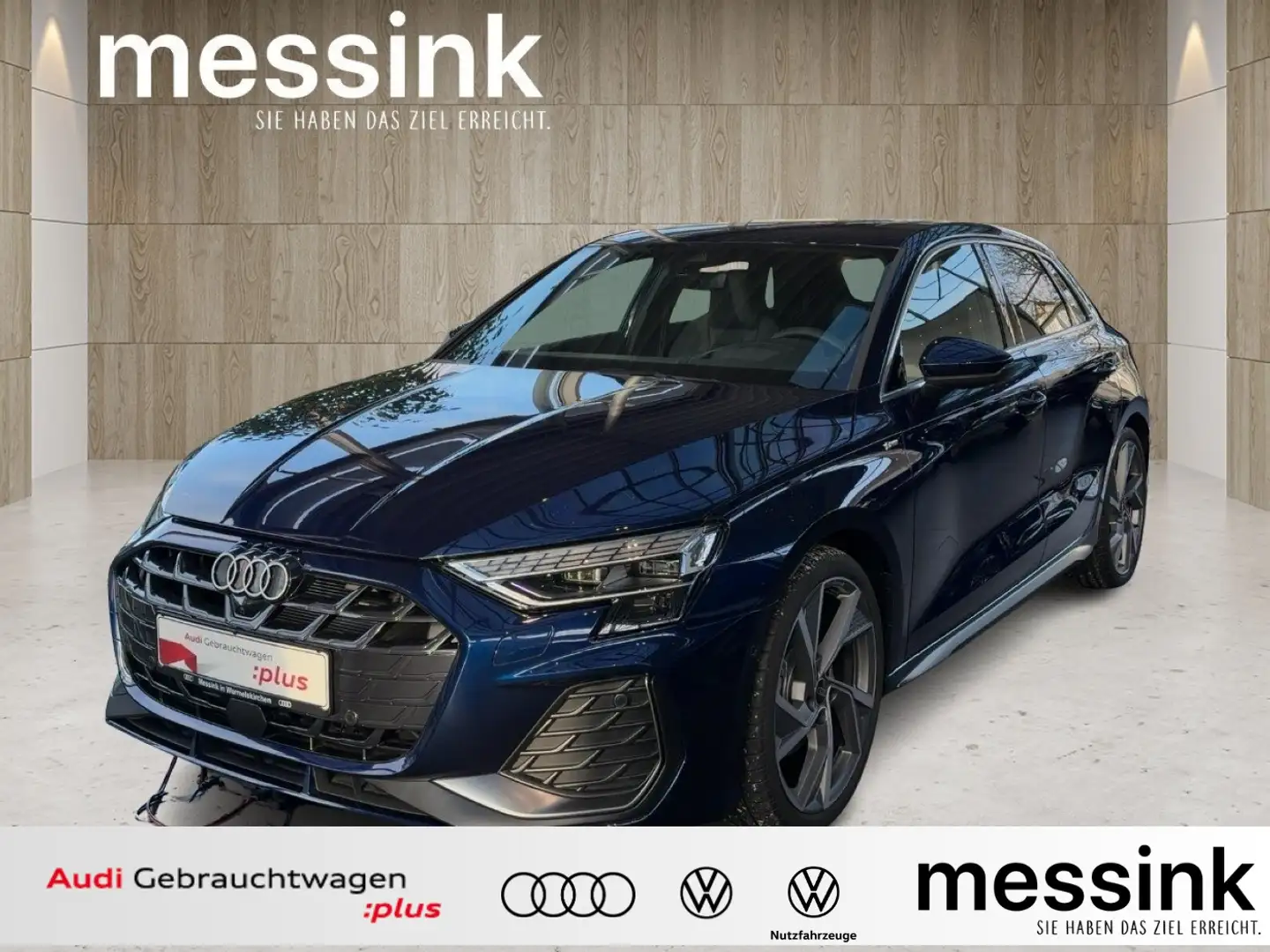 Audi A3 Sportback S line 35 TFSI S tronic S-Line Exterieur Blau - 1