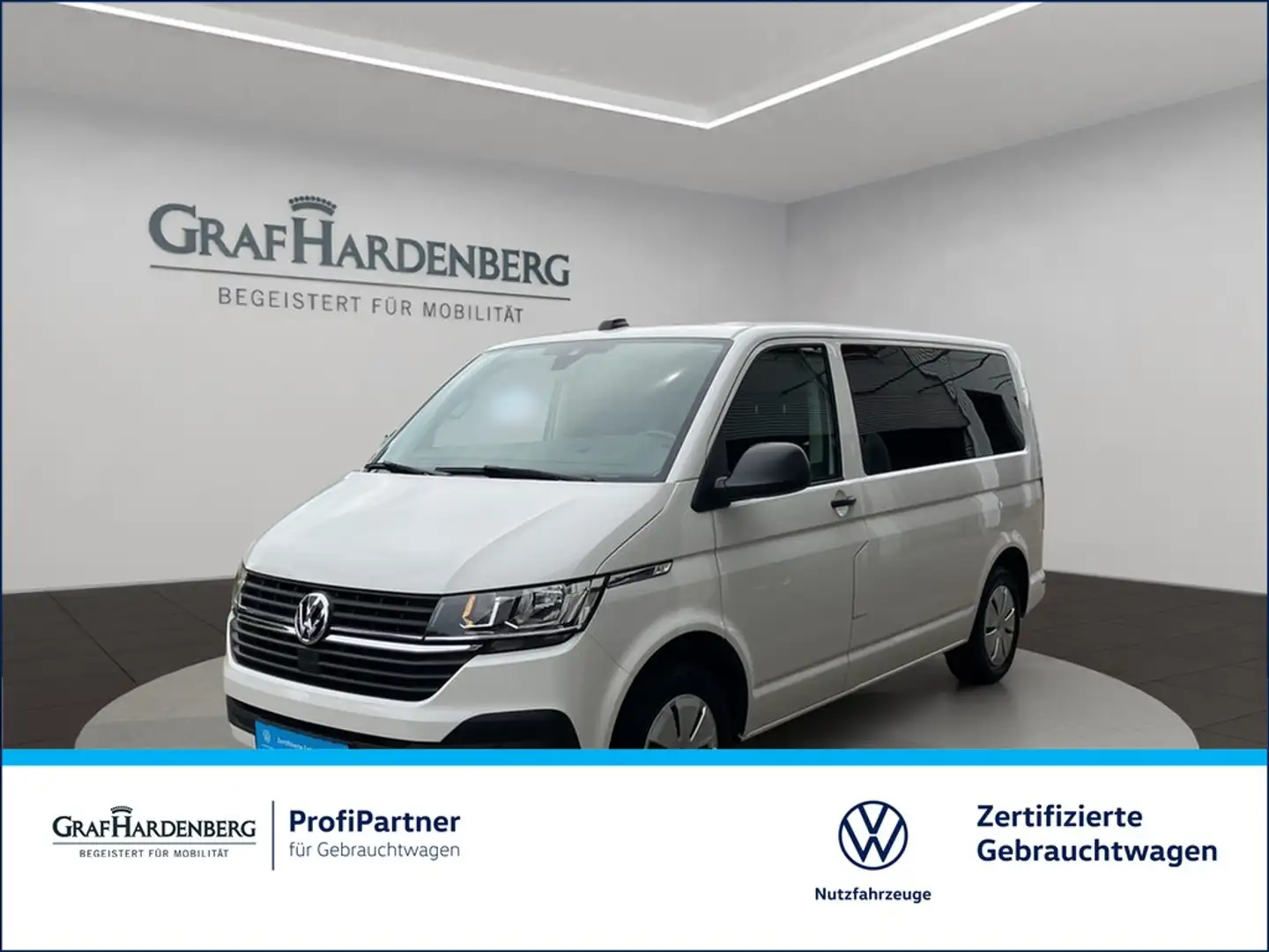 Volkswagen T6 Multivan 6.1 Trendline TDI DSG AHK ACC Blanco - 1
