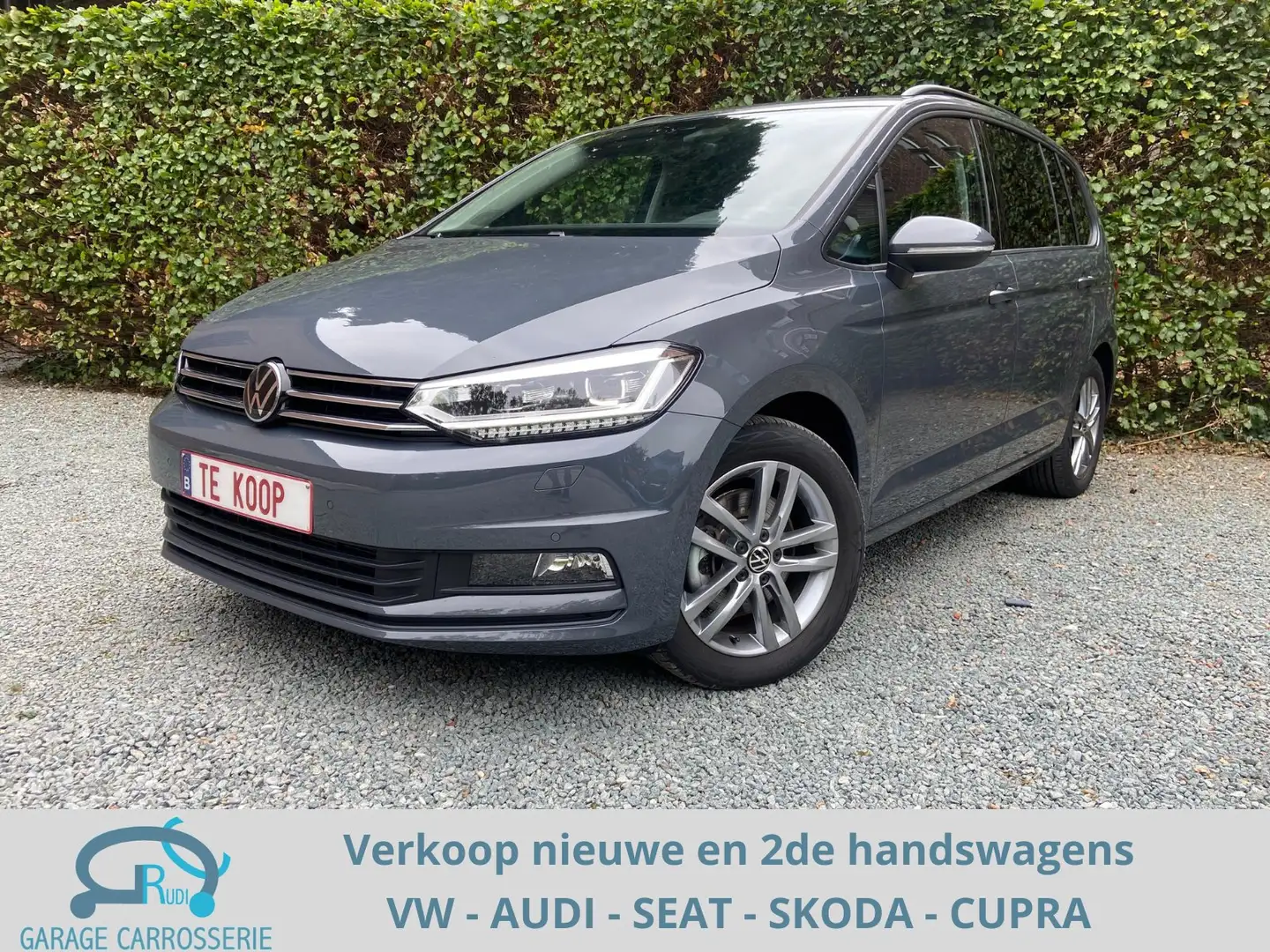 Volkswagen Touran 1.5 TSI DSG*7PL*LED*APP*Keyless*CAM*Elek.Koffer Gris - 1