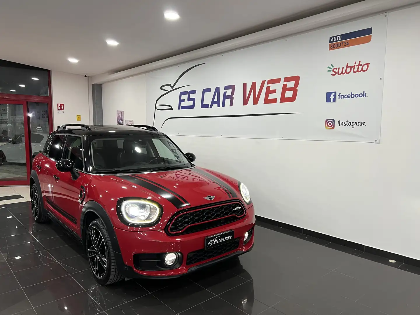 MINI Cooper SD Countryman 2.0 JCW all4 auto 190 cv Rojo - 1