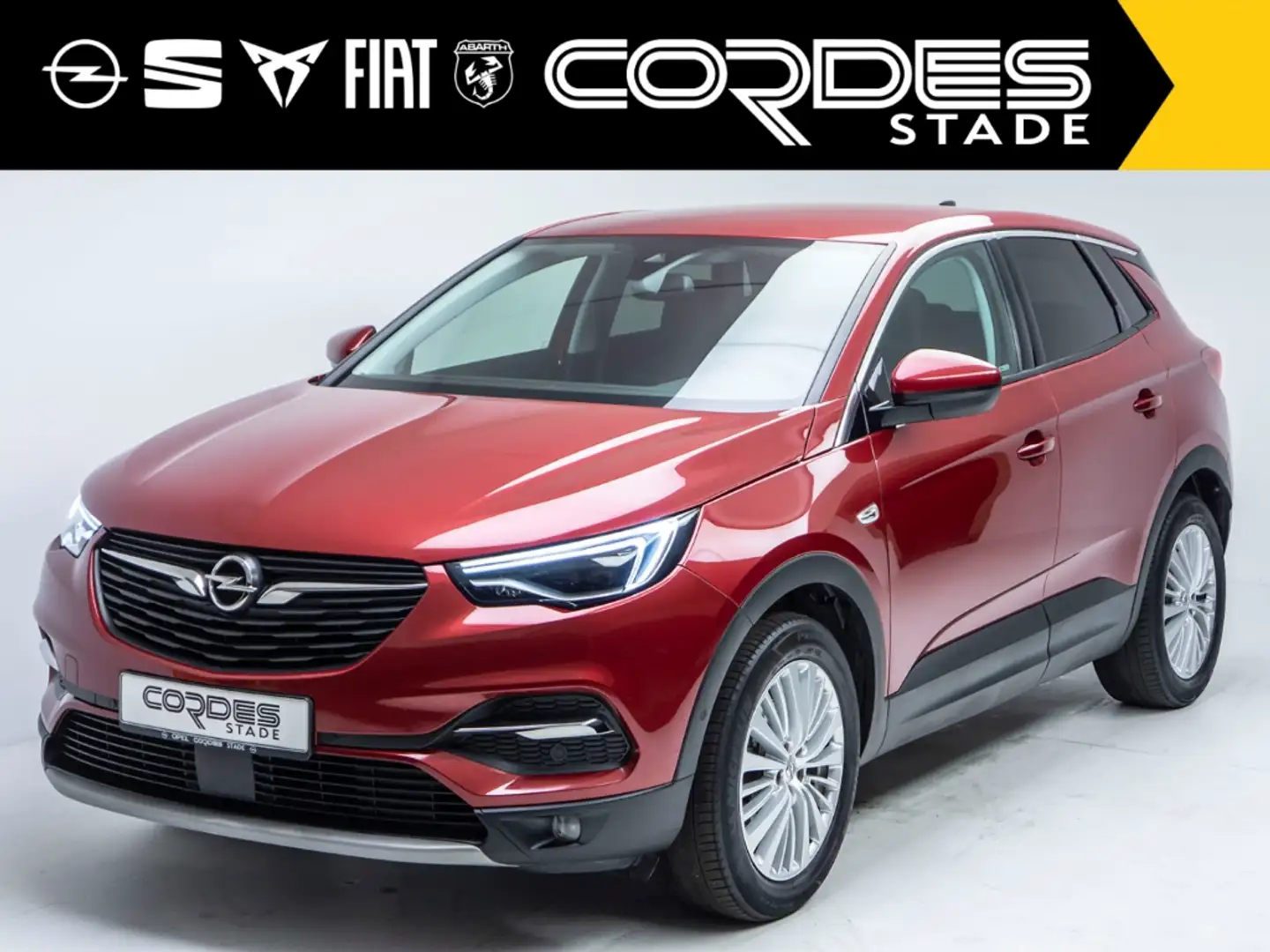 Opel Grandland X 1.2 AHK Kollisionswarner PDCv+h Navi (261) Rojo - 2
