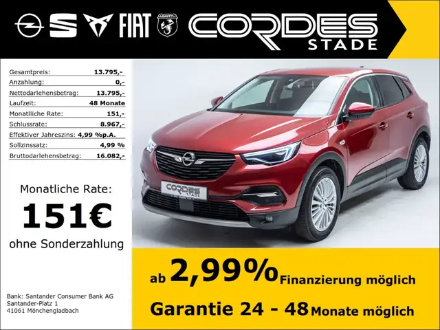 Opel Grandland X 1.2 AHK Kollisionswarner PDCv+h Navi (261)