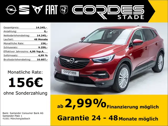 Opel Grandland X 1.2 AHK Kollisionswarner PDCv+h Navi (261)