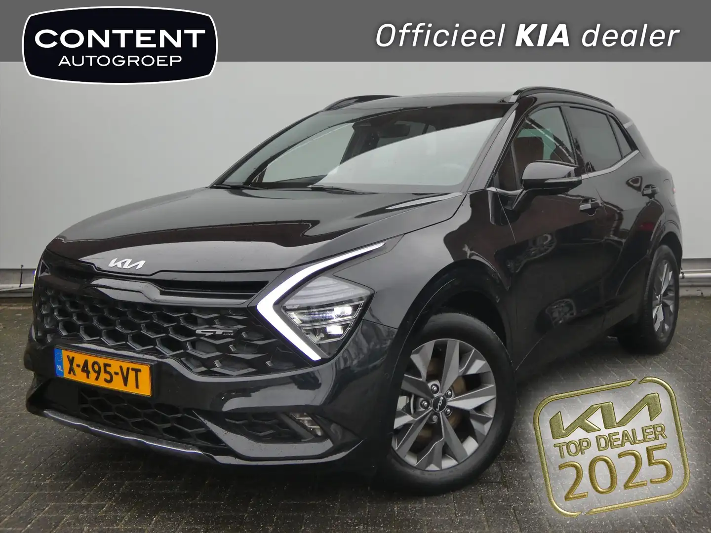 Kia Sportage 1.6 T-GDi 230pk Hybrid AT6 GT-PlusLine Noir - 1