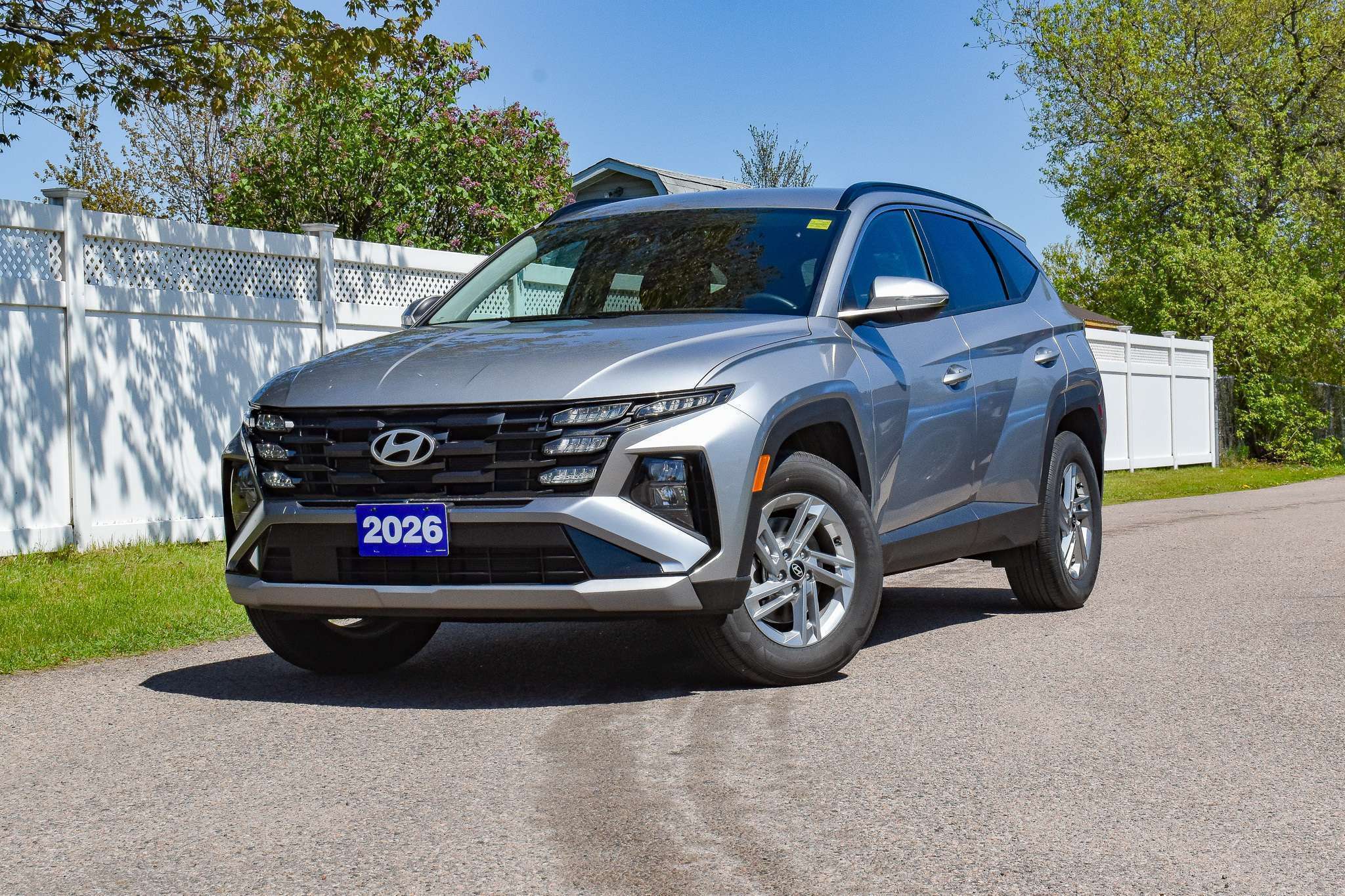 Silver 2026 Hyundai Tucson SUV / Crossover Automatic