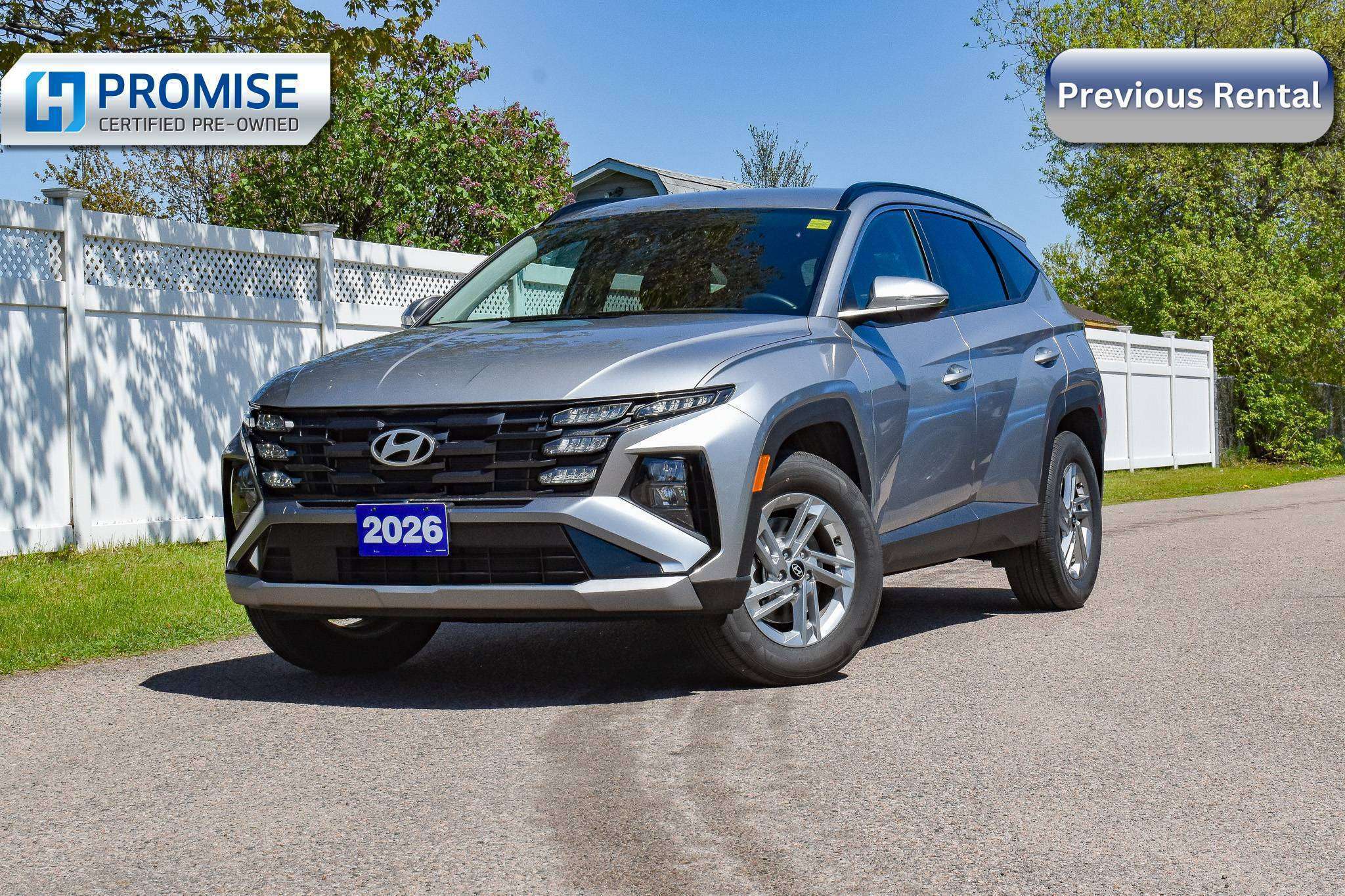 Silver 2026 Hyundai Tucson SUV / Crossover  Automatic