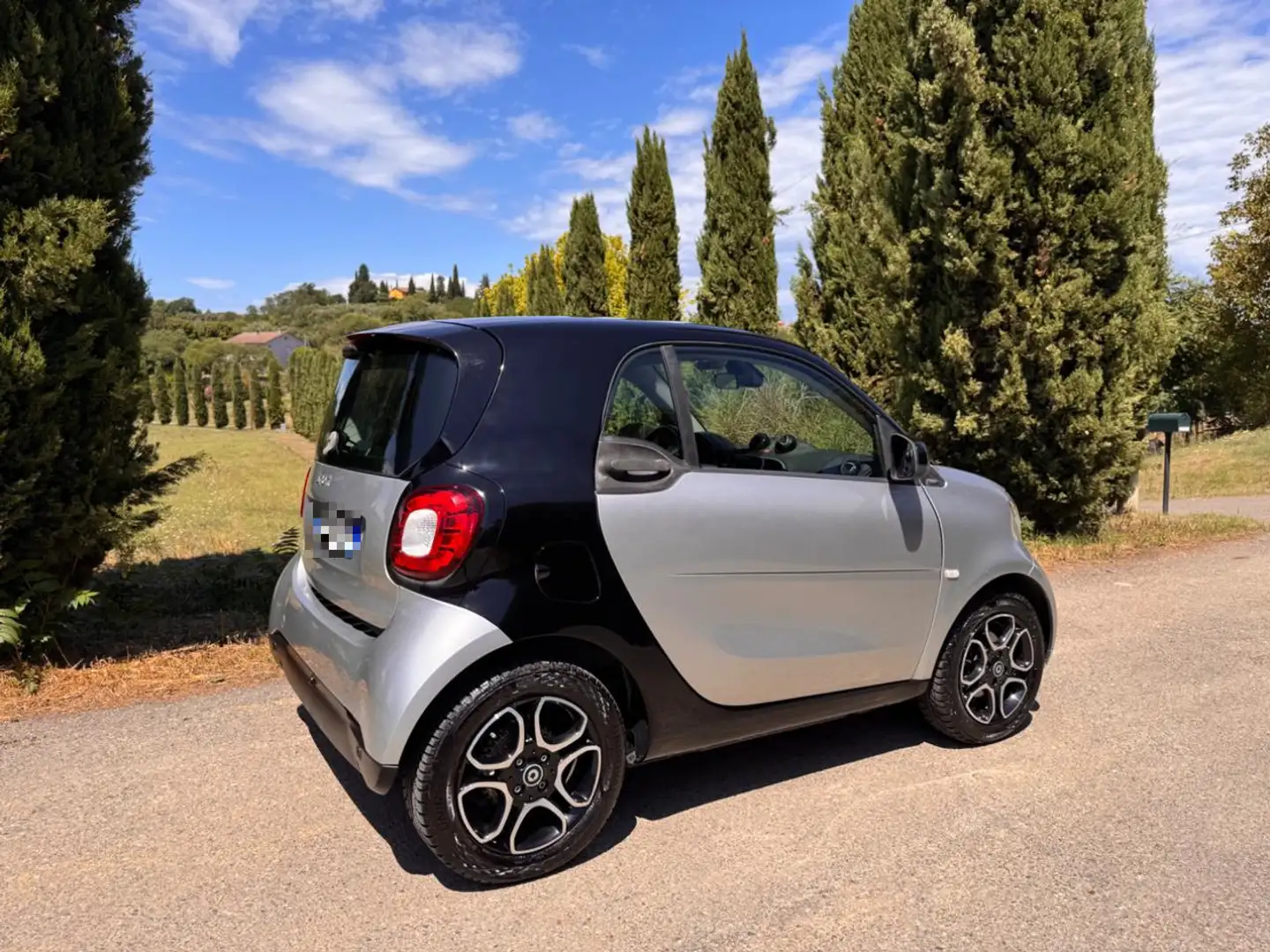 smart forTwo 70 1.0 twinamic Prime Pelle Led Argent - 2