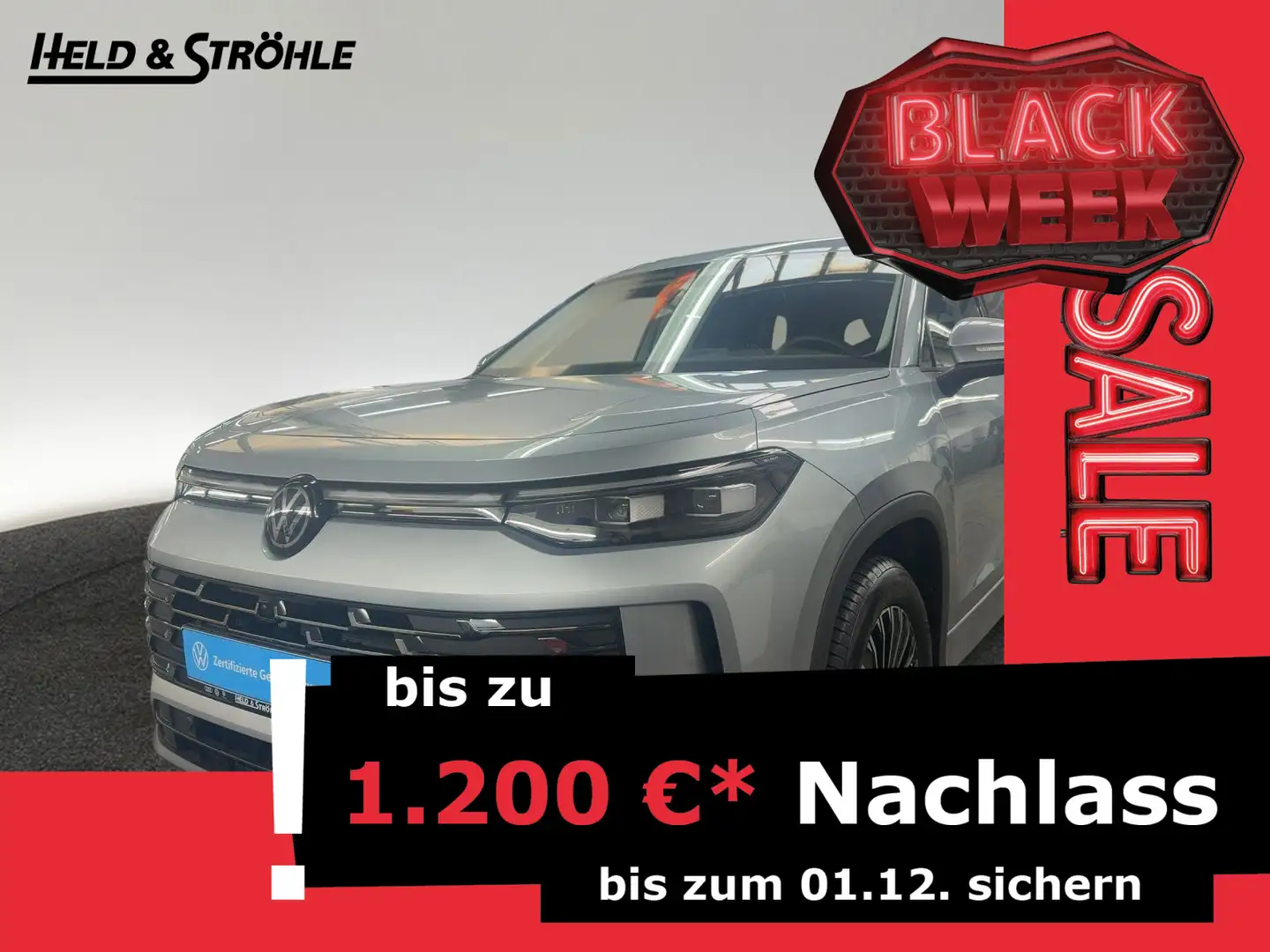 Volkswagen Tayron Elegance 2.0 TDI DSG AHK HuD MATRIX 360° Zilver - 1