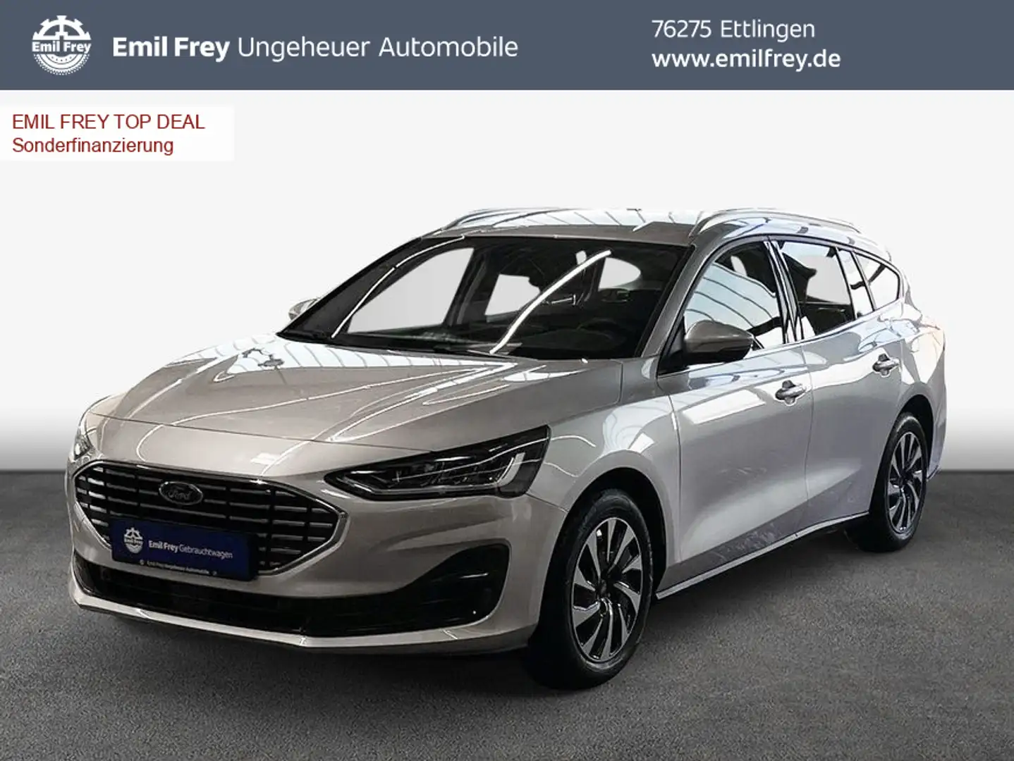 Ford Focus Turnier 1.0 EcoBoost Start-Stopp-System TITA Argento - 1