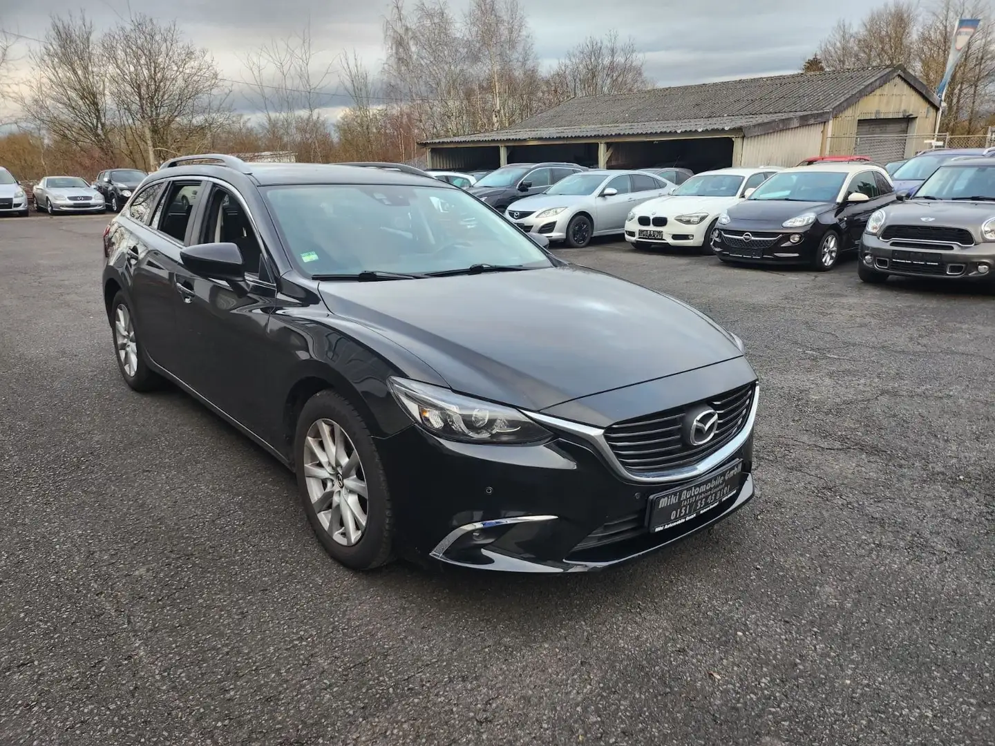 Mazda 6 Kombi Exclusive-Line Schwarz - 1