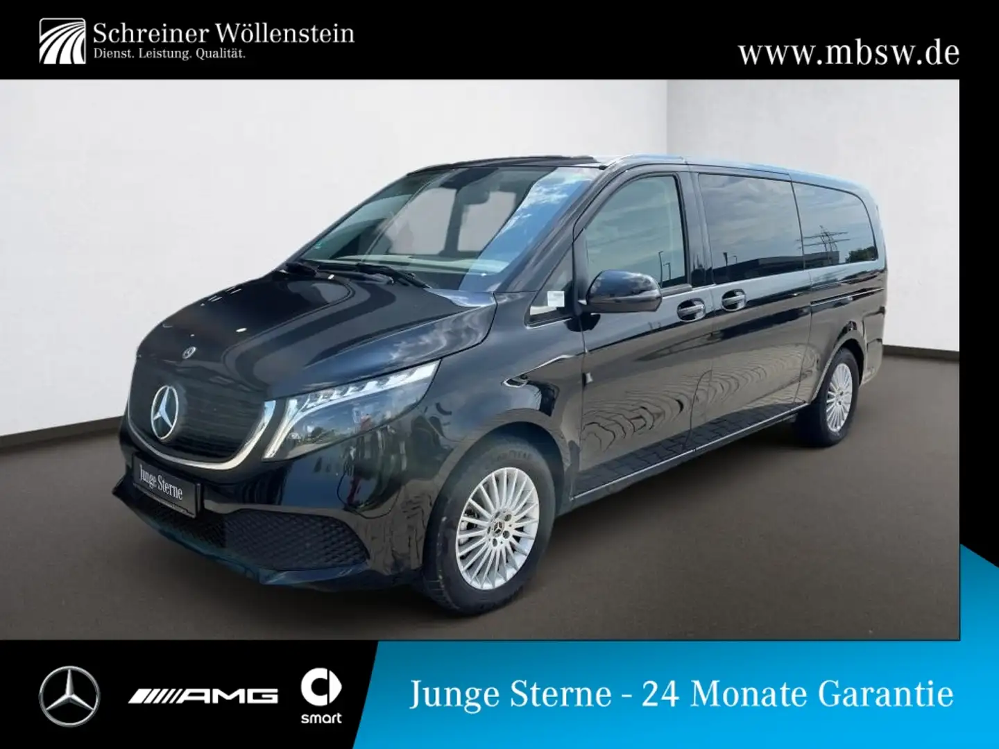 Mercedes-Benz EQV 300 XL *Navi*RKam*LED*PTS*Klima*DAB* Noir - 1