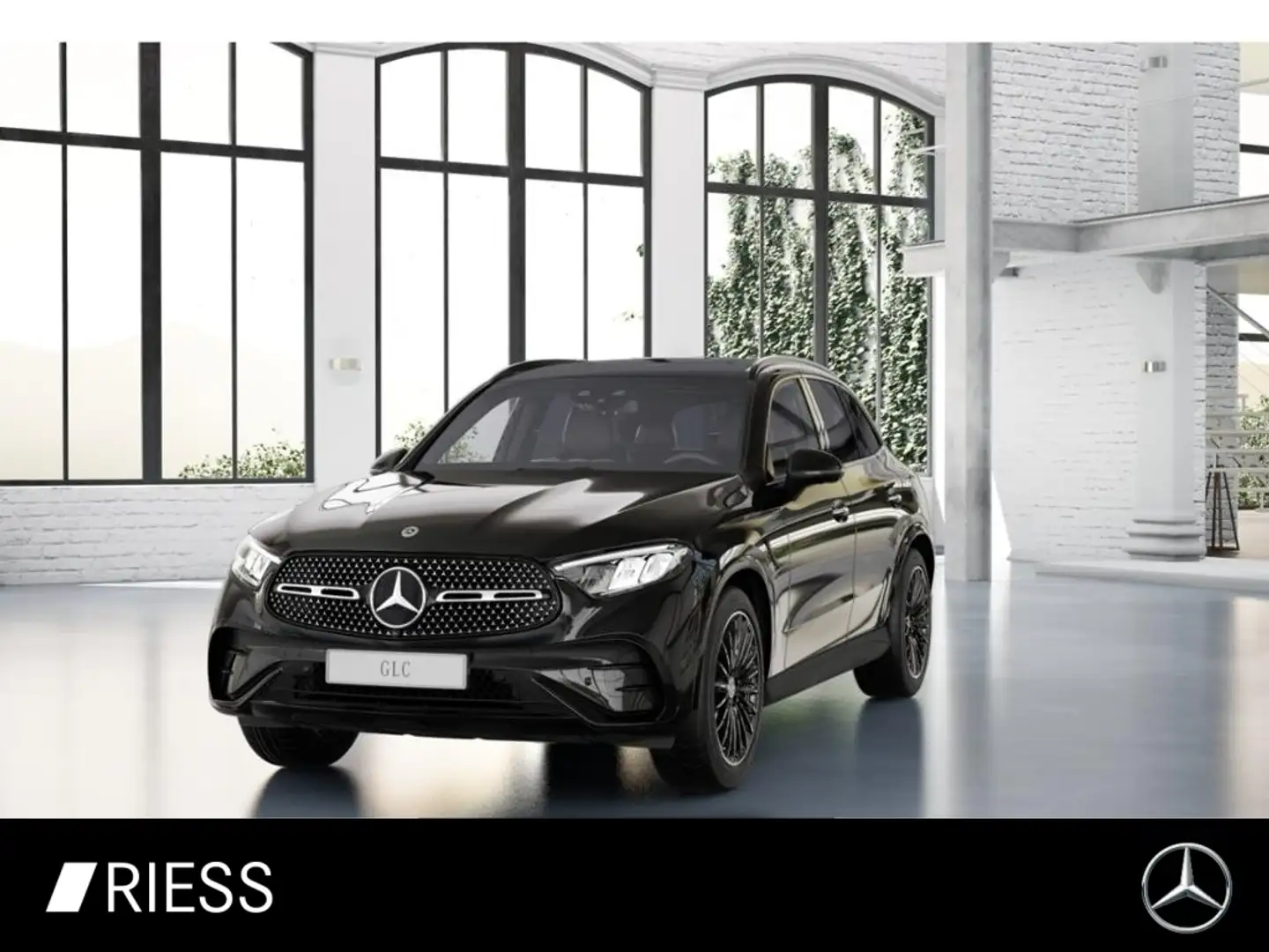Mercedes-Benz GLC 220 d 4M AMG Sport Night Distr LED Pano AHK 360 20" Schwarz - 1