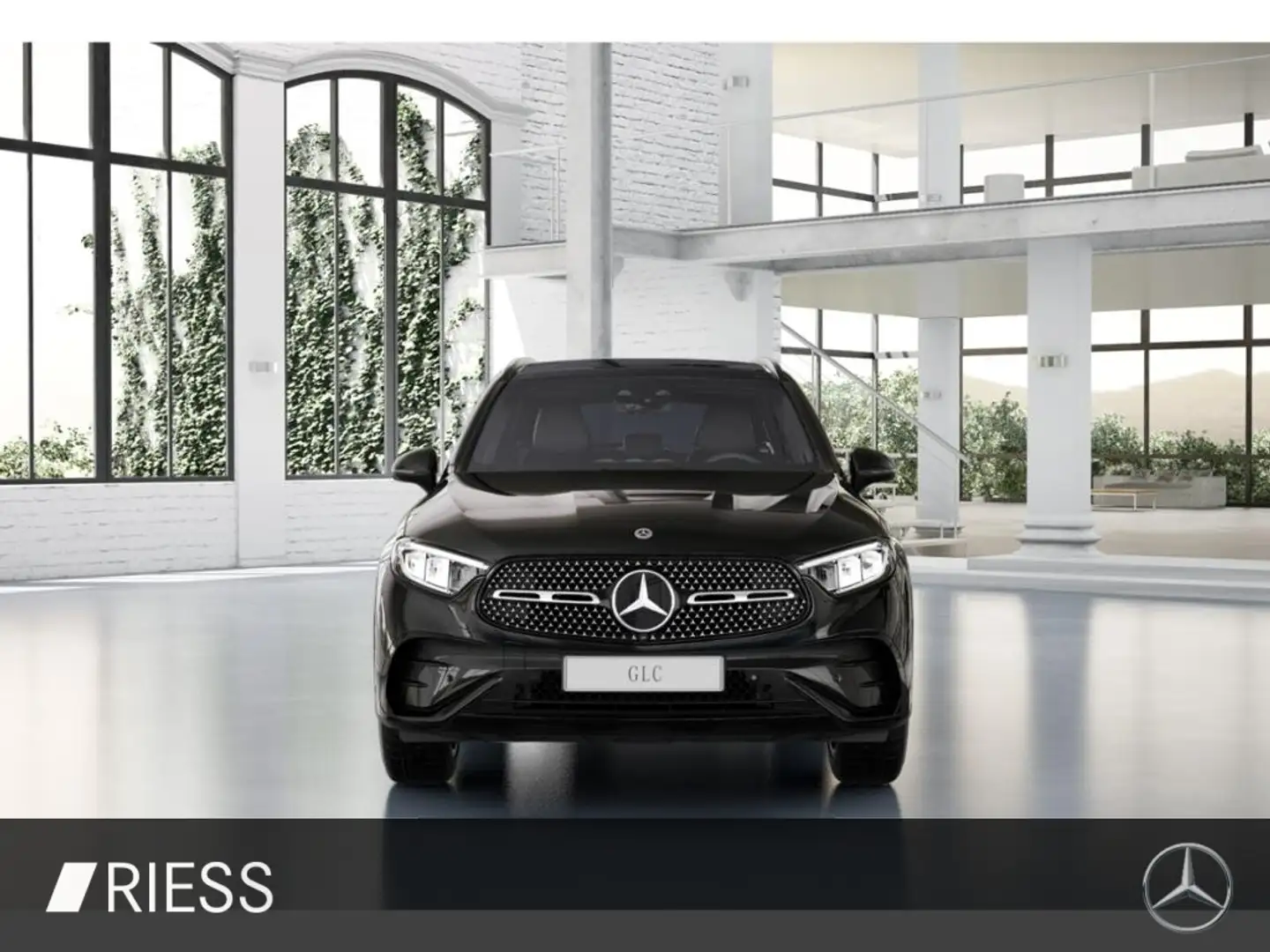 Mercedes-Benz GLC 220 d 4M AMG Sport Night Distr LED Pano AHK 360 20" Schwarz - 2