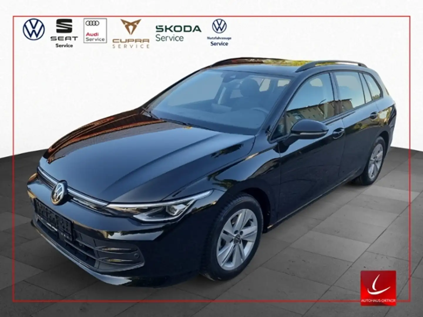 Volkswagen Golf Variant VIII Variant 1.5 TSI LIFE SHZ LED NAVI KLIMA PDC Schwarz - 1