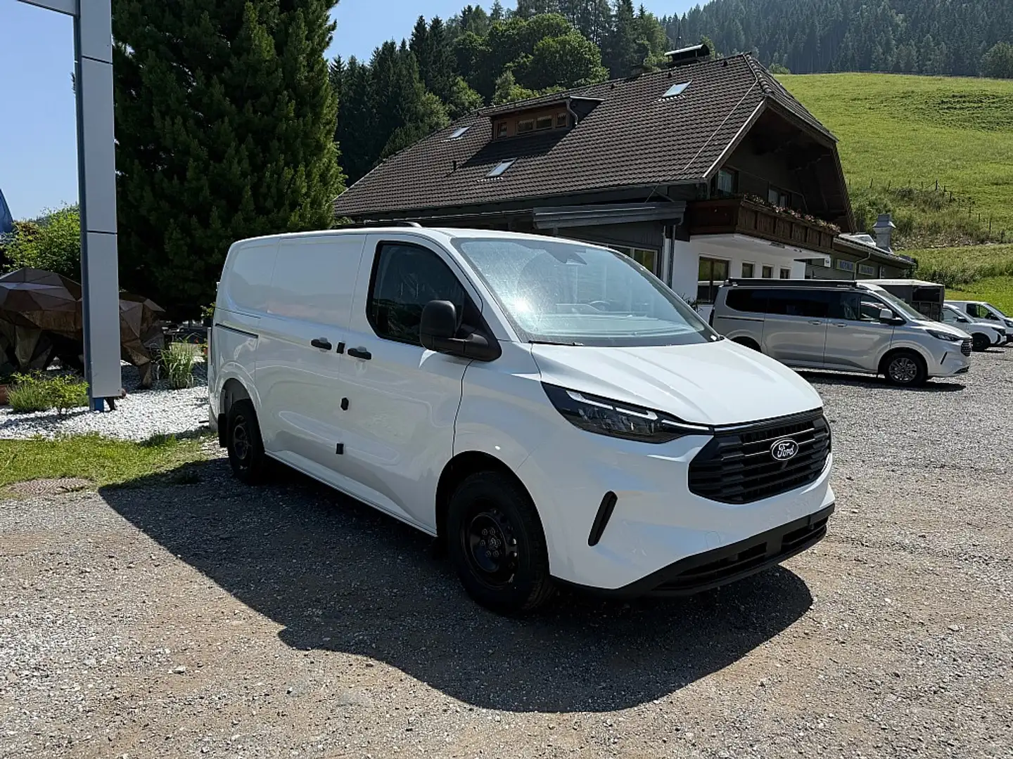 Ford Transit Custom Kasten 2,0 EcoBlue L1H1 320 Trend AWD Aut. Blanc - 2