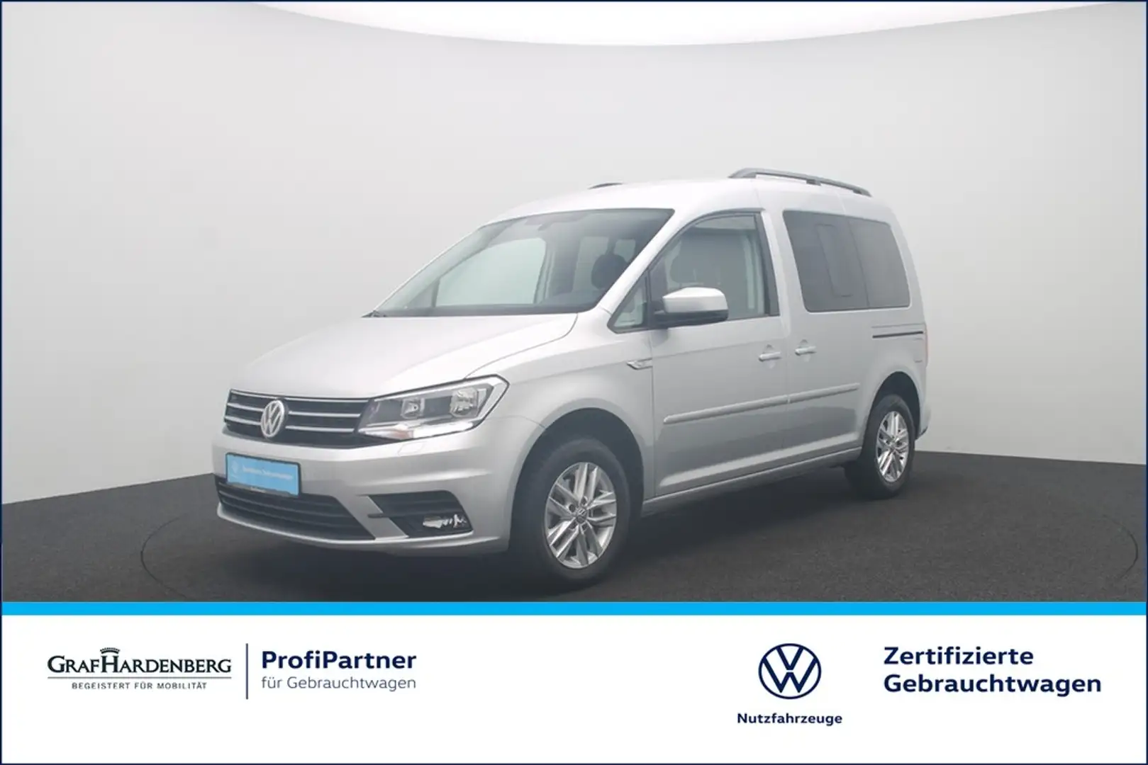 Volkswagen Caddy 2.0 TDI Comfortline Einparkhilfe Navi Silber - 1