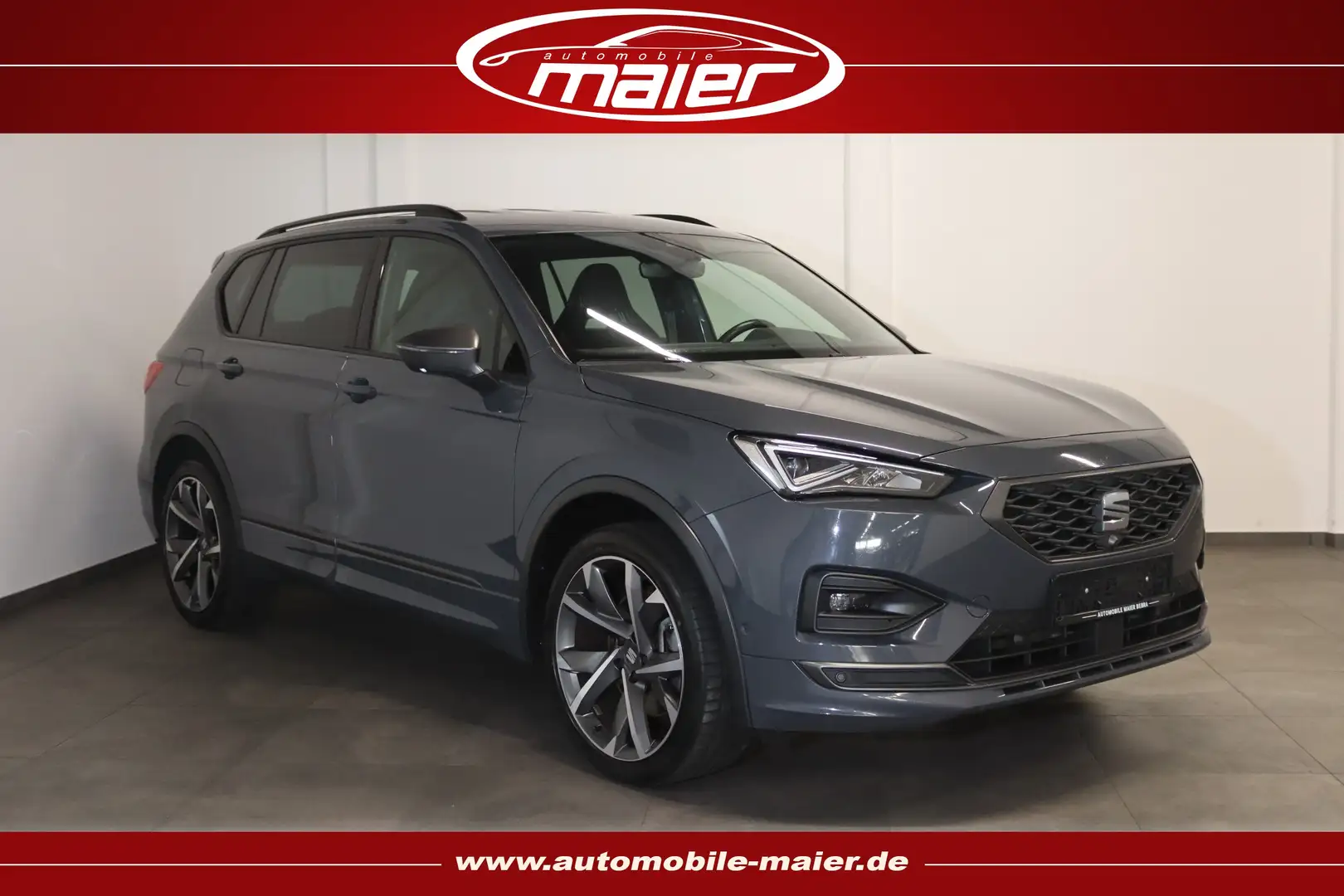 SEAT Tarraco 1.5 e-Hybrid FR Line-NAV-LED-AHK-KAMERA- Gris - 1