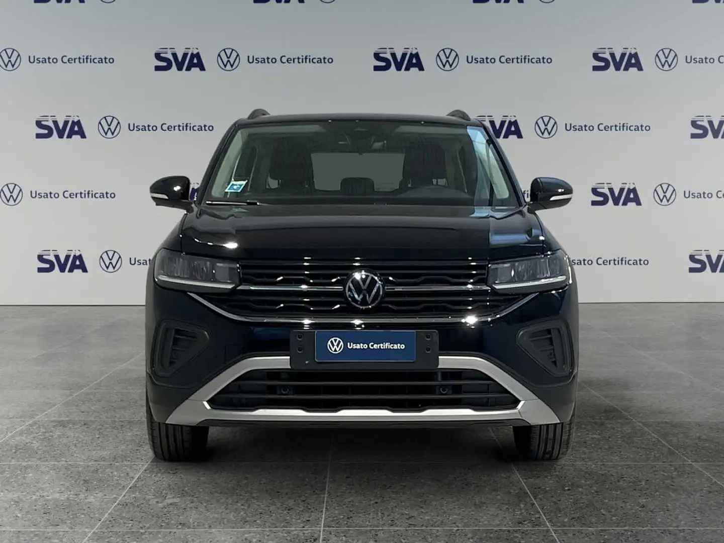 Volkswagen T-Cross 1.0TSI 95CV Life - IVA ESPOSTA/NEOPATENTATI Zwart - 2