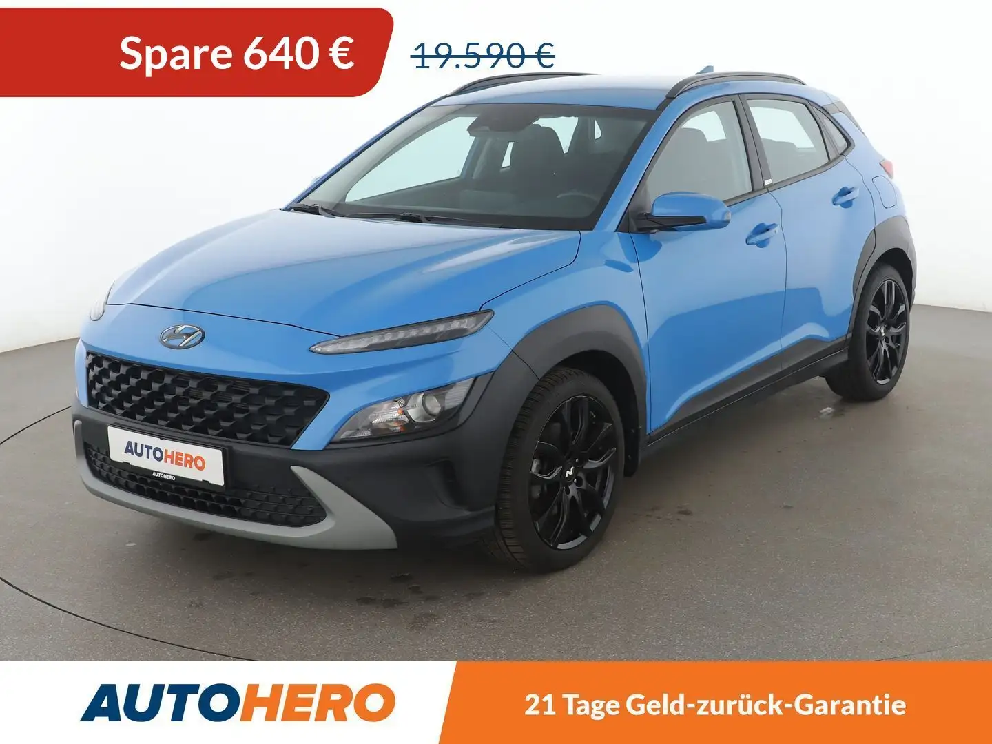 Hyundai KONA 1.6 Hybrid Trend 2WD *NAVI*CAM*SHZ*ALU*KLIMA* Blau - 1