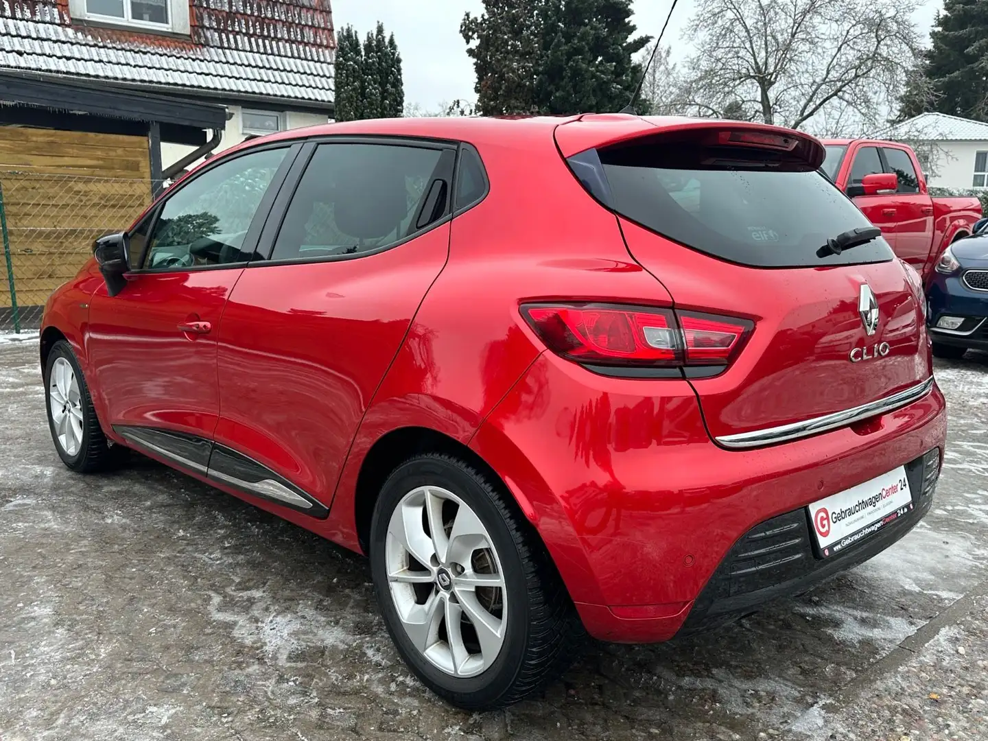 Renault Clio IV Limited TCE 120 AUTOMATIK, KLIMA, PDC Rouge - 2