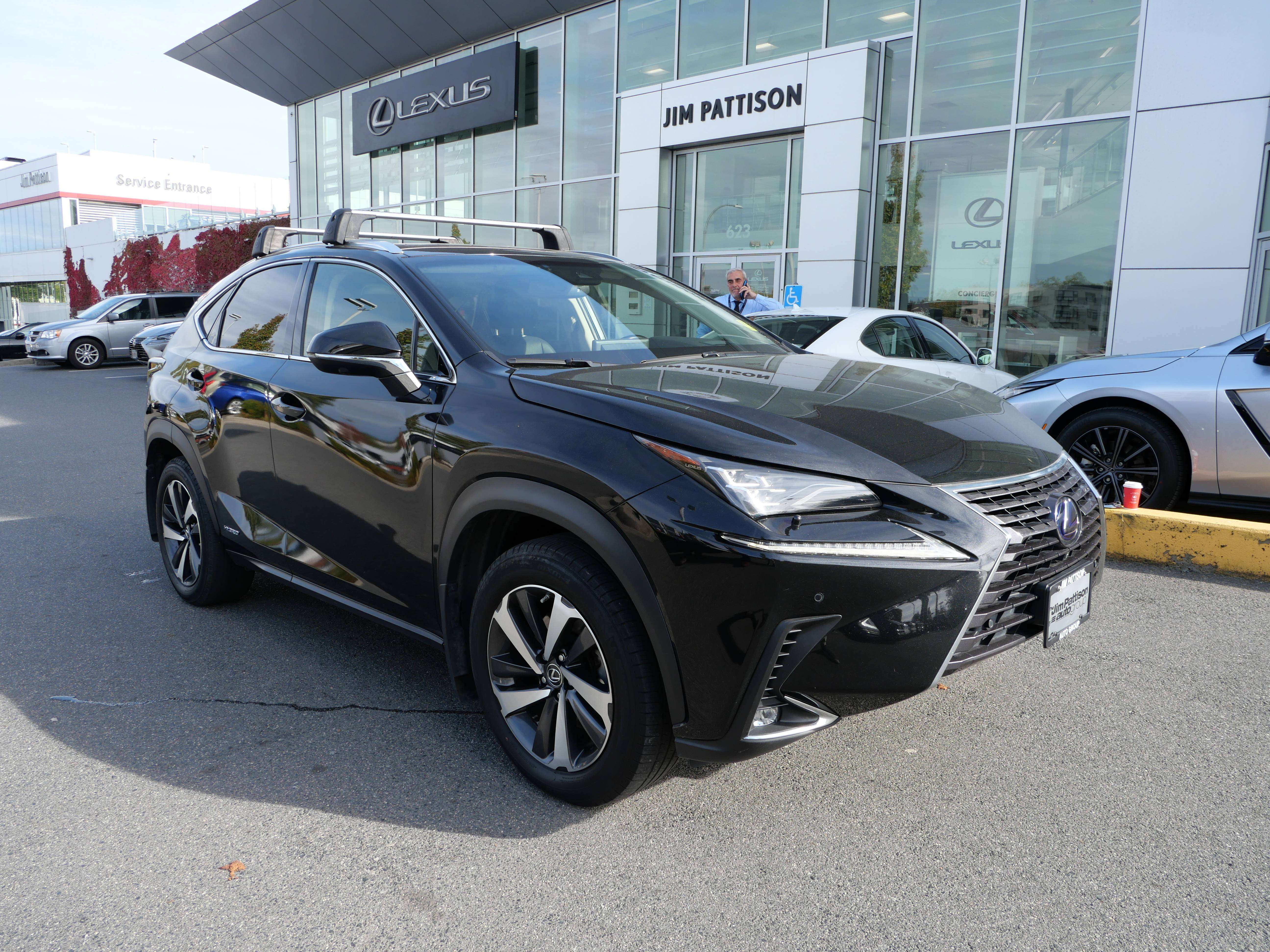 Black 2018 Lexus NX Hybrid SUV / Crossover All-Wheel Drive Automatic