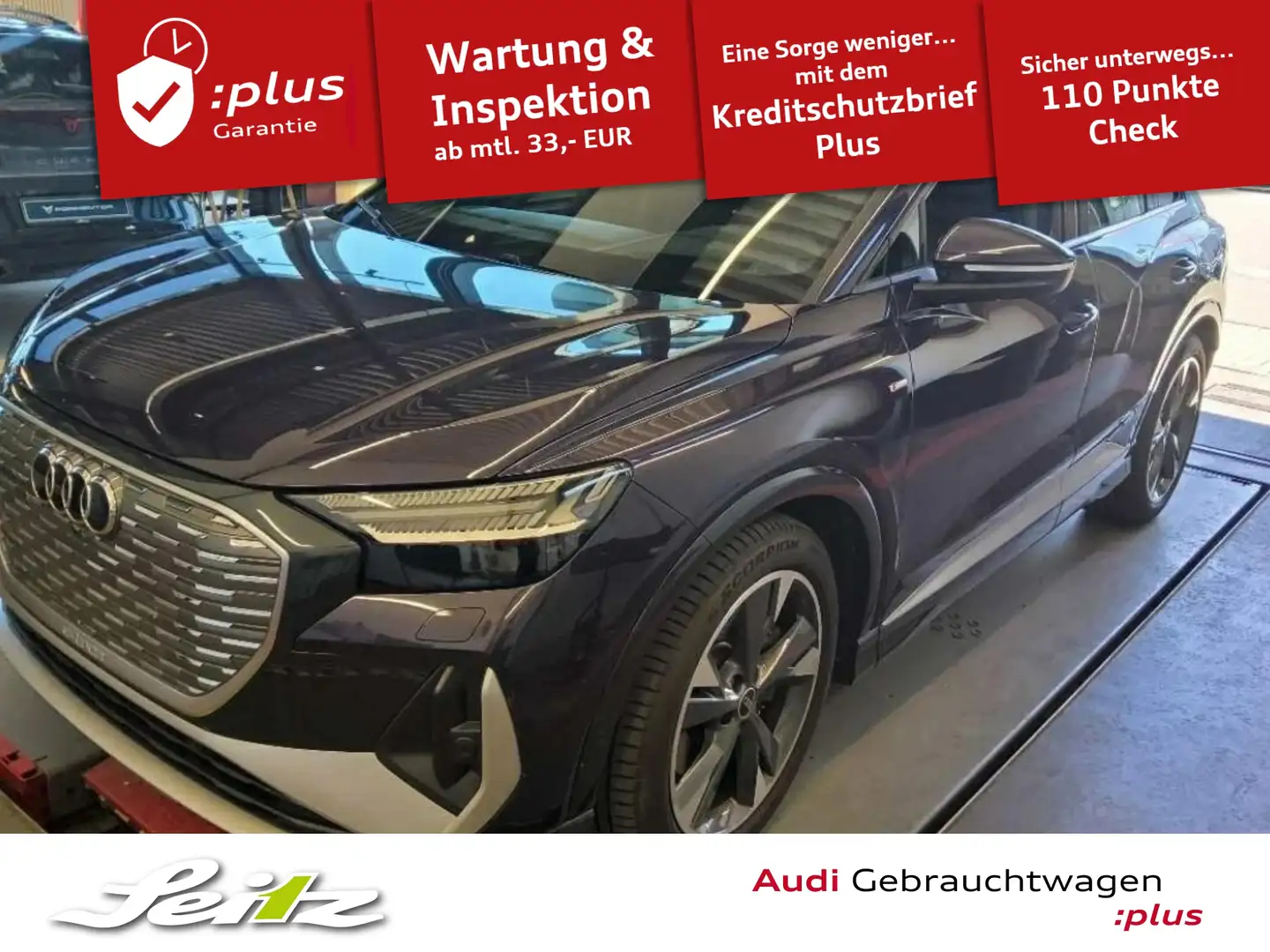 Audi Q4 e-tron Q4 50 e-tron quattro *HEAD-UP*MATRIX*KAMERA*NAVI* Mauve - 1
