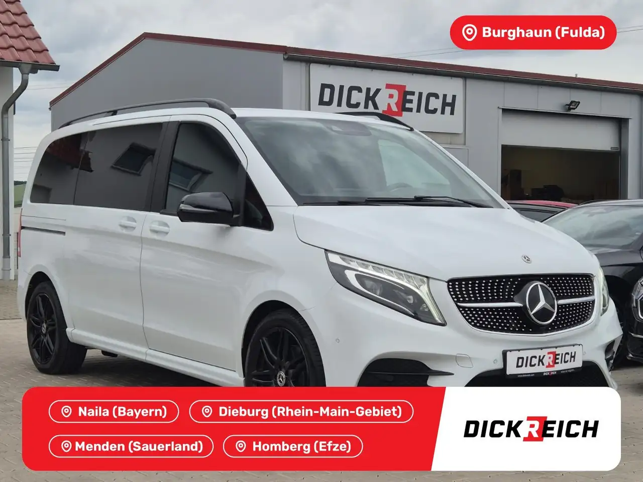 Mercedes-Benz V-Class d AMG kompakt LED*BURM*DIST*AHK*MBUX*NIGHT